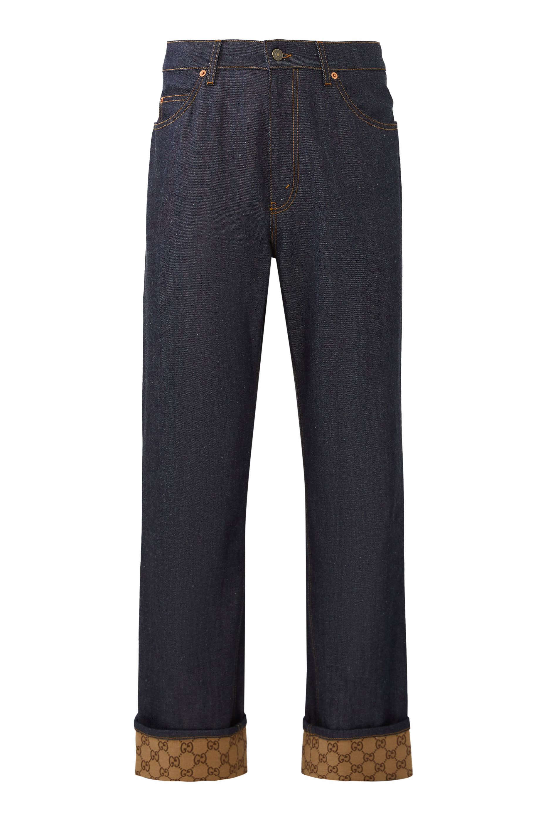 بنطال دنيم بأساور