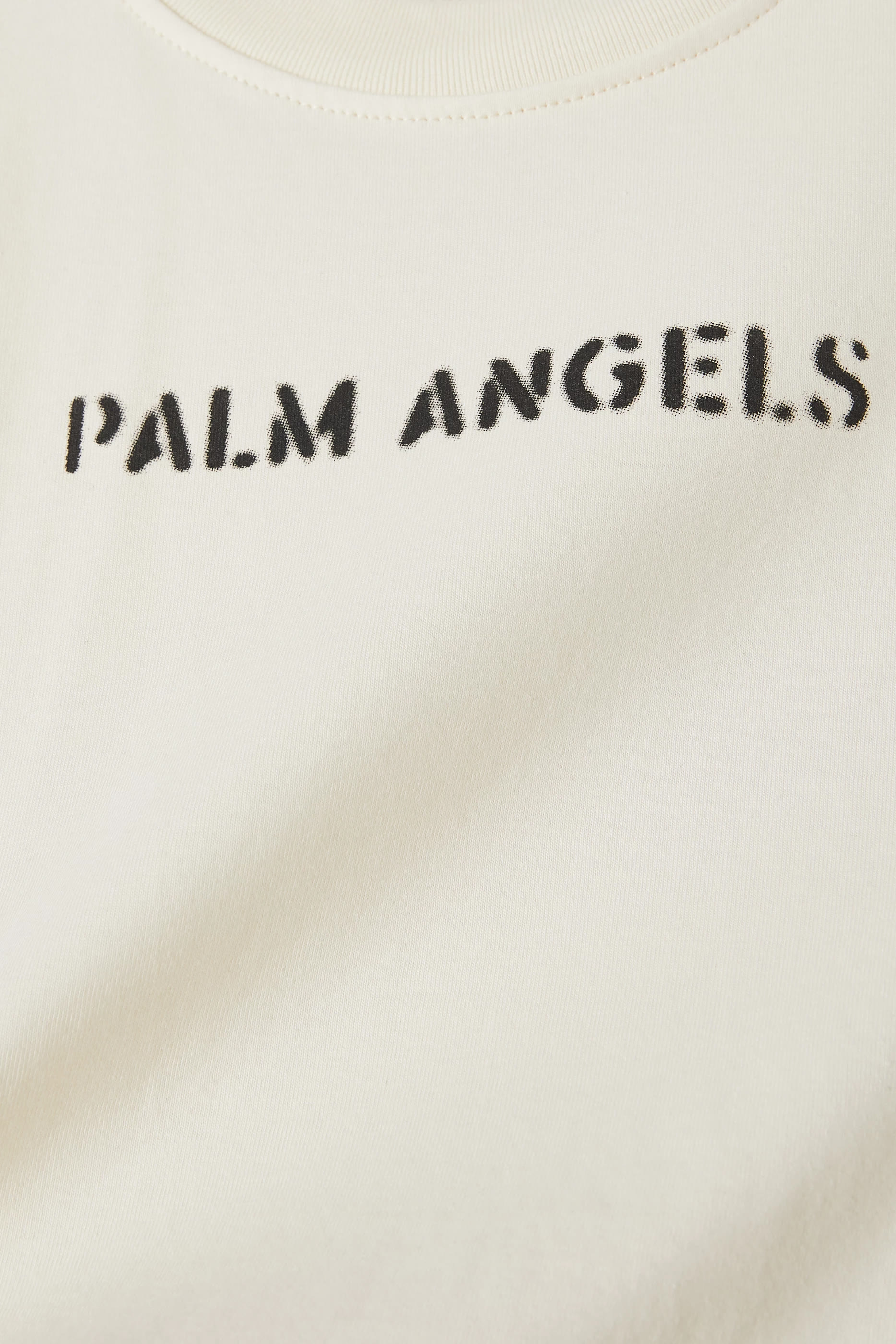 تيشيرت بملصق شعار الماركة للأطفال