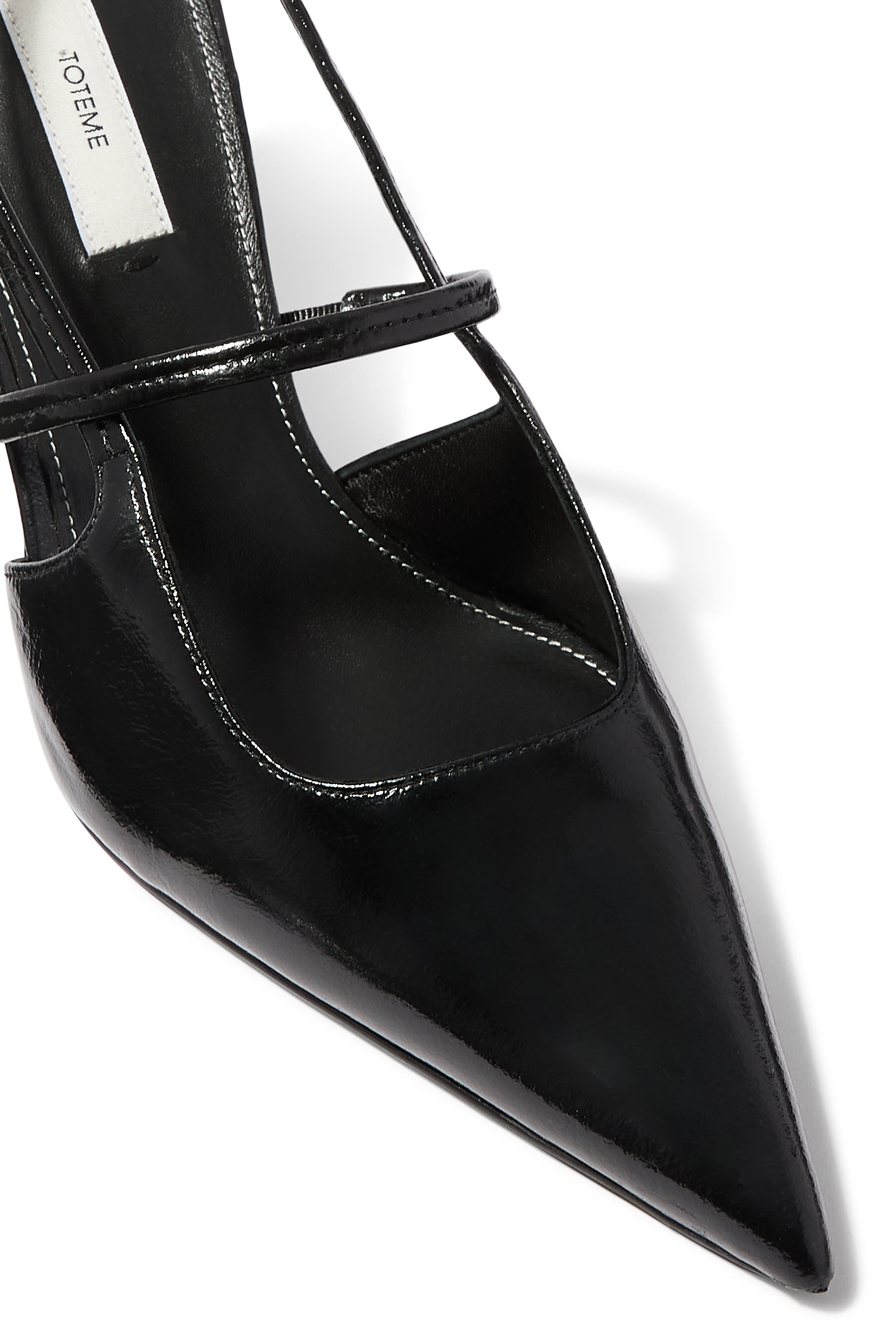 حذاء نابلاك كلاسيك بكعب ستيليتو 85 بسير خلفي