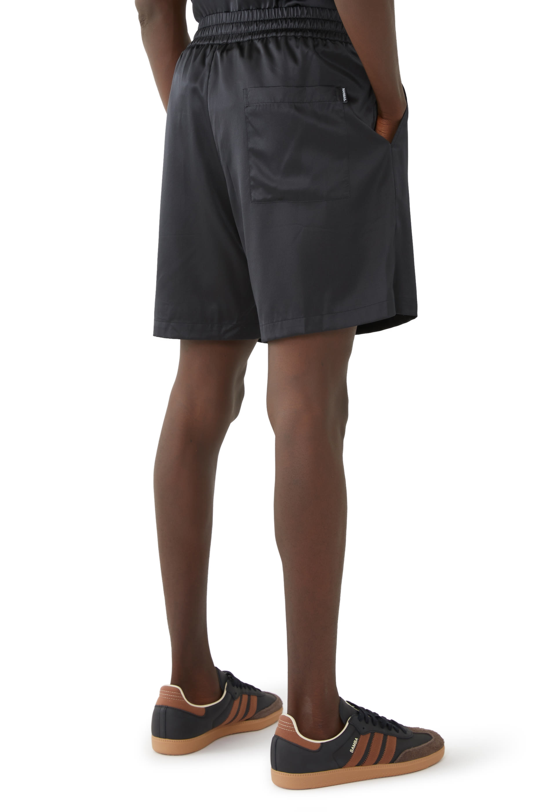 قميص حرير بتقشة ميراكل أكاديمي