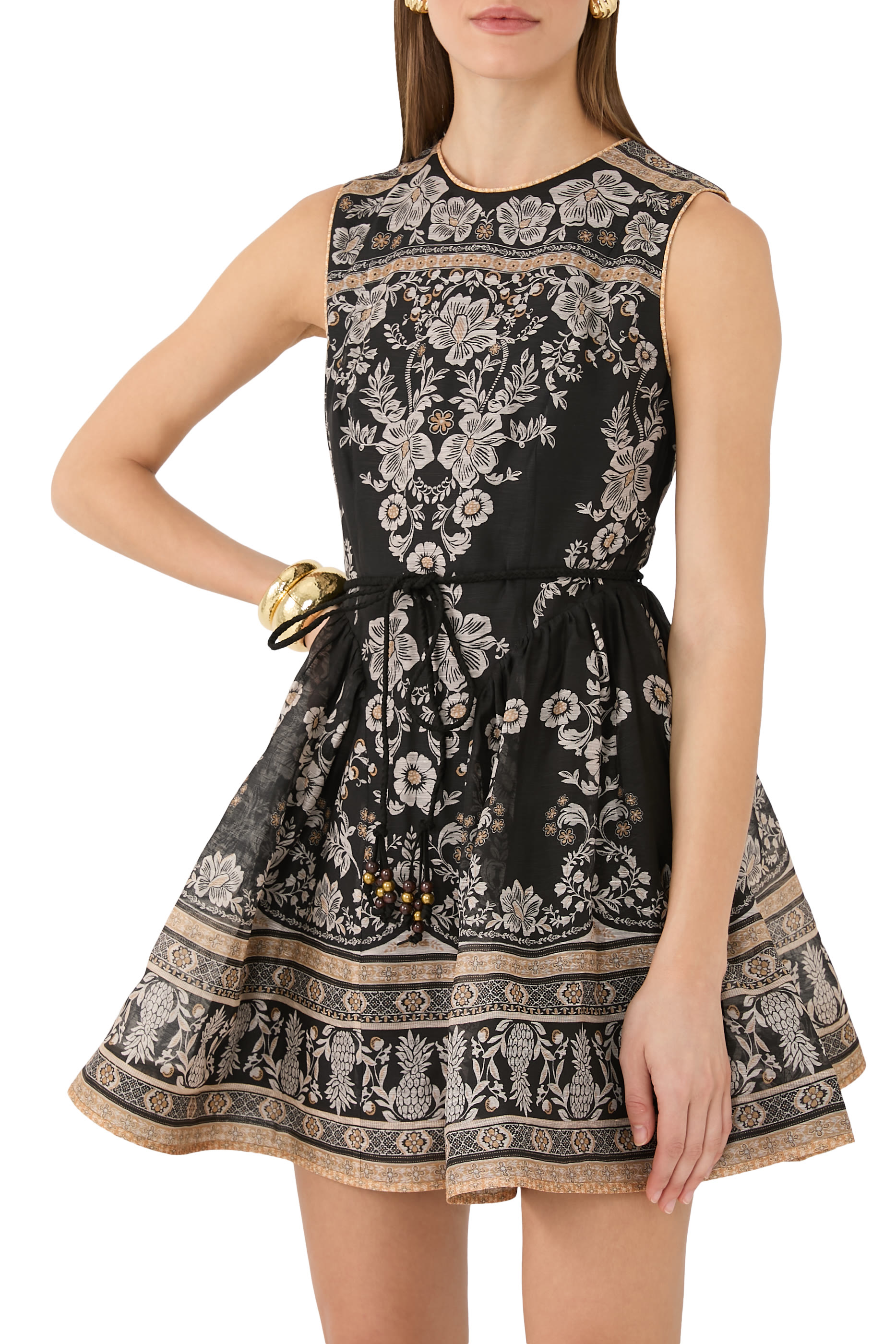 فستان بالانس بيبلام قصير