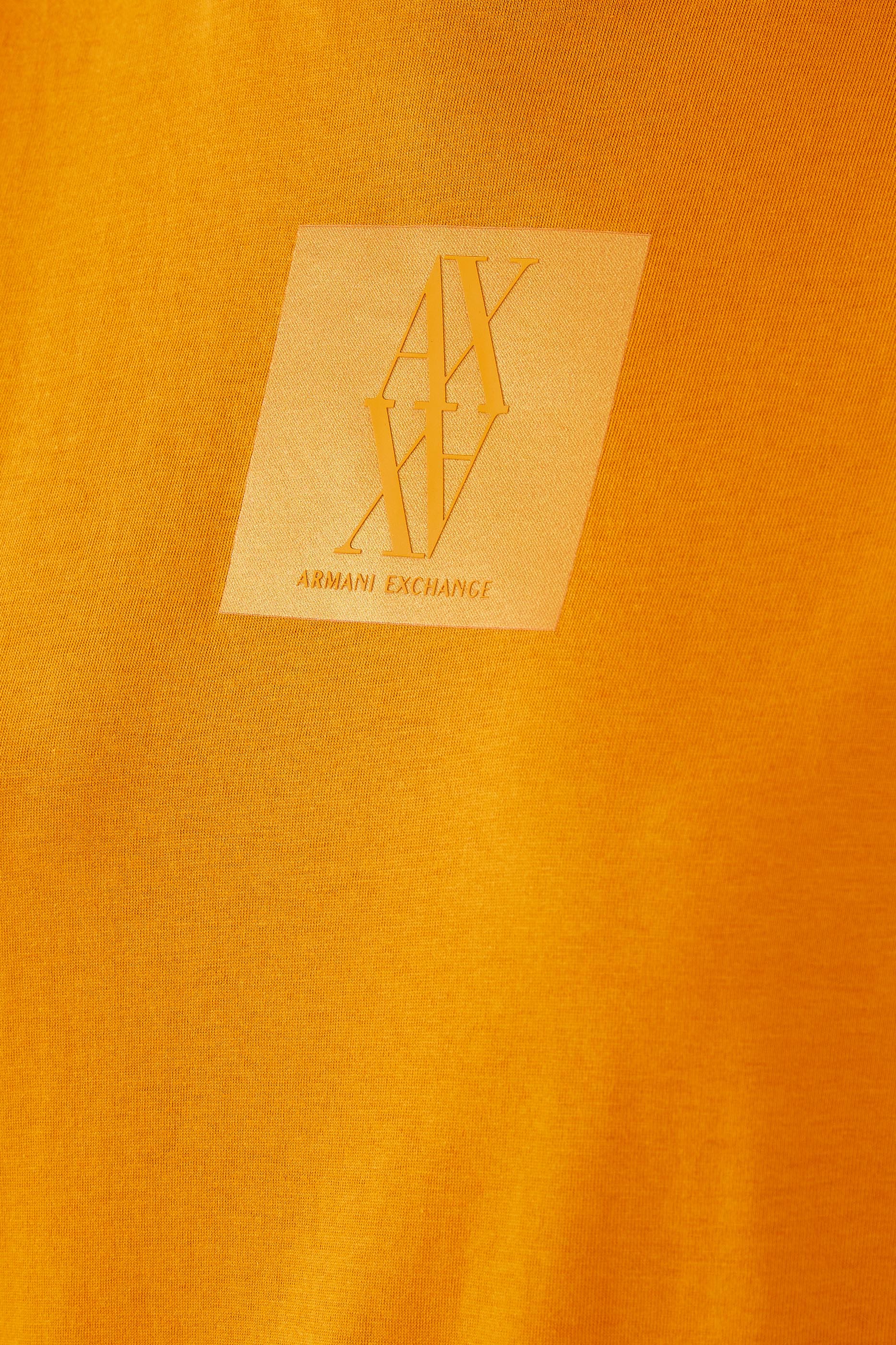 فستان قصير شعار الماركة قطن