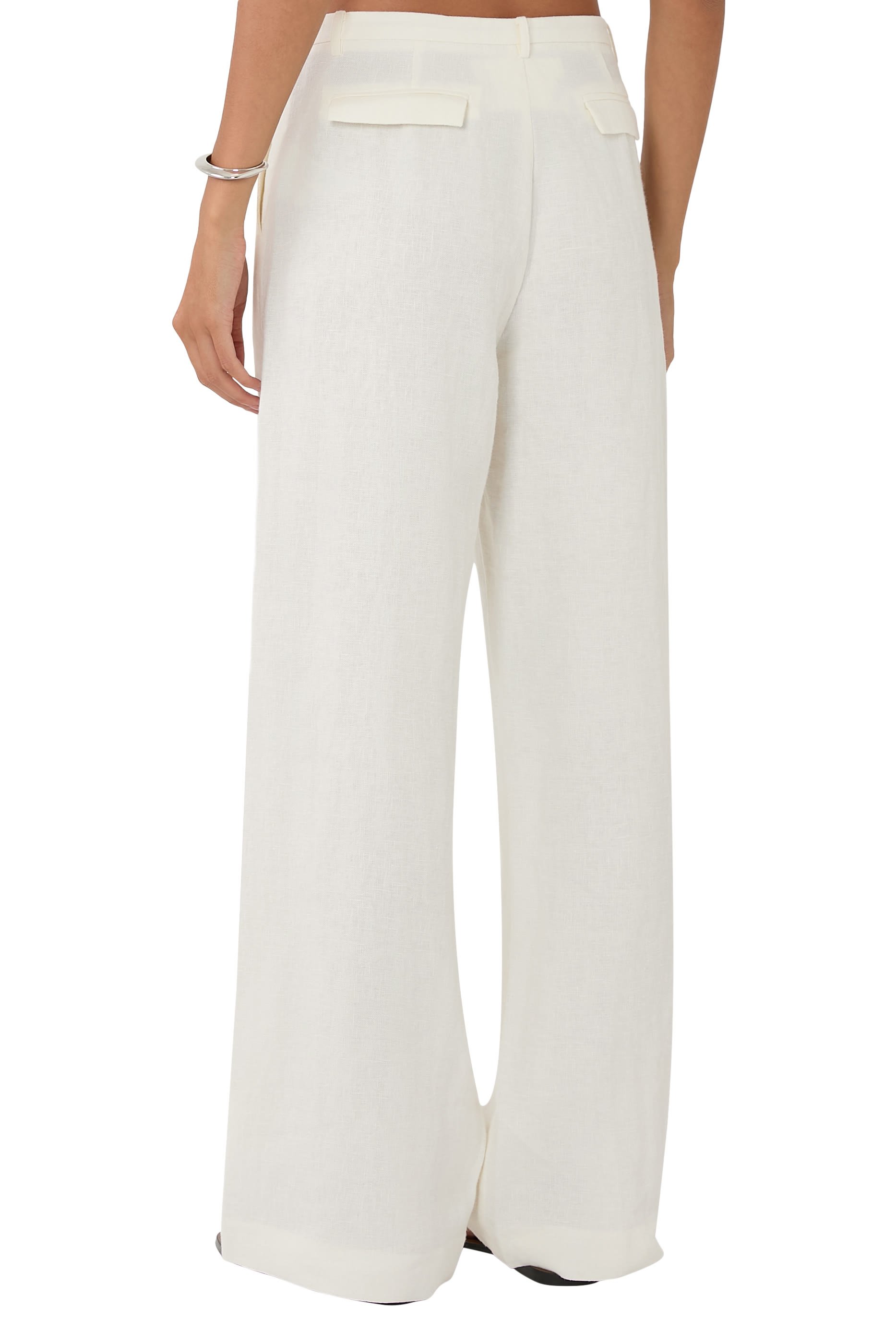 بنطال كارتر بحزام خصر رفيع