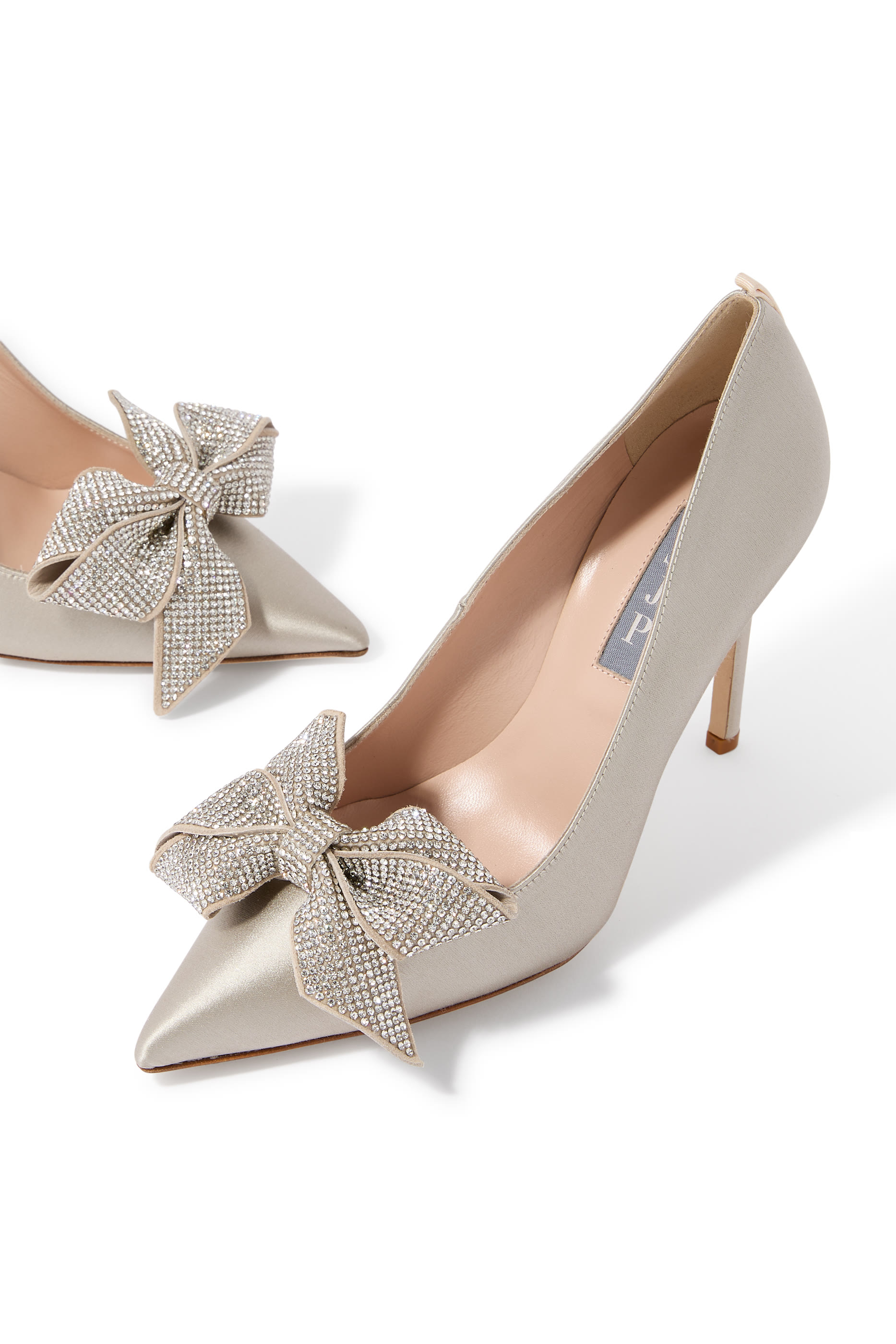 Guest 100 Crystal-Embellished Pumps