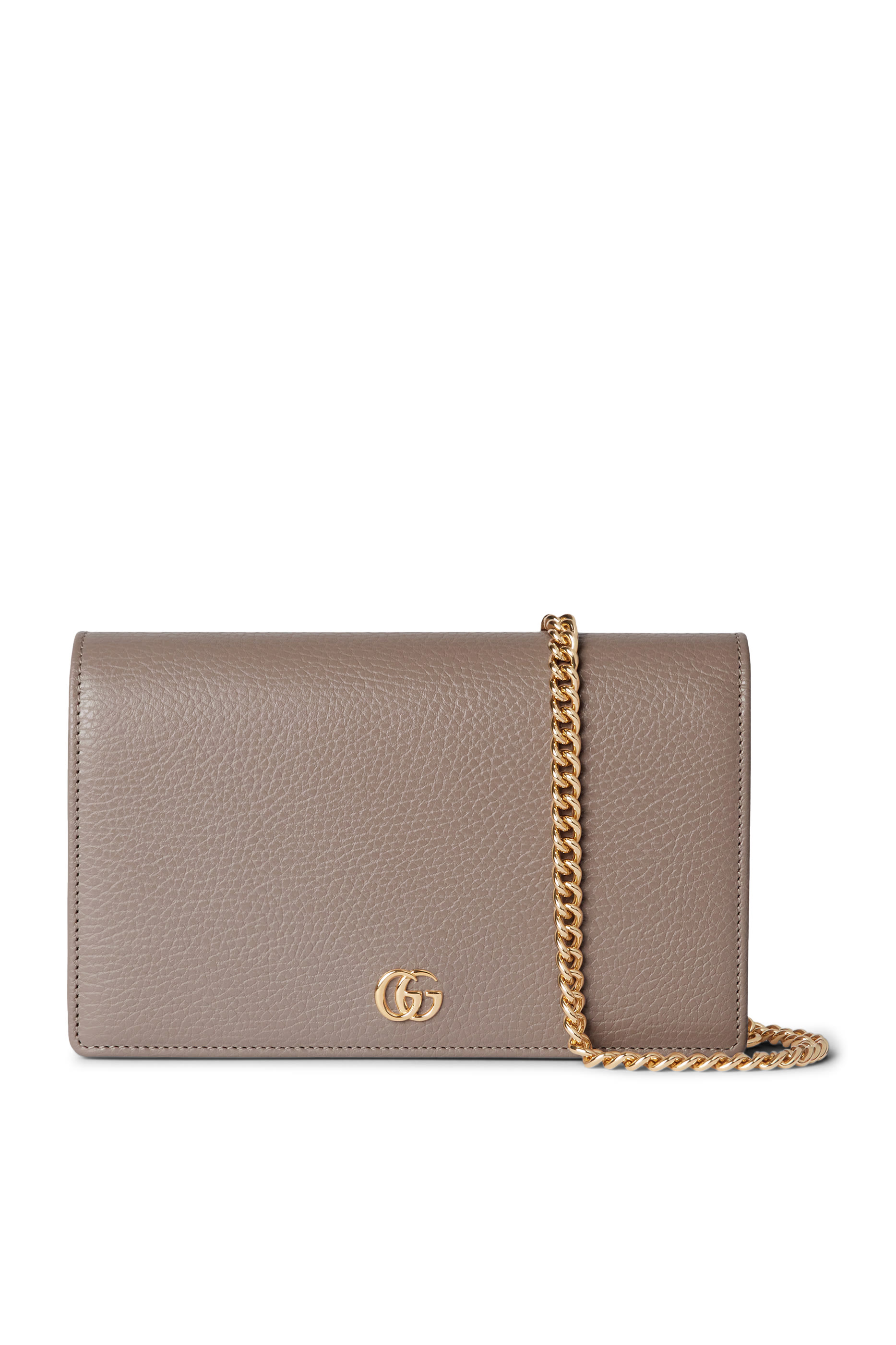 حقيبة مارمونت صغيرة بحرفي شعار الماركة بحمالة سلسلة