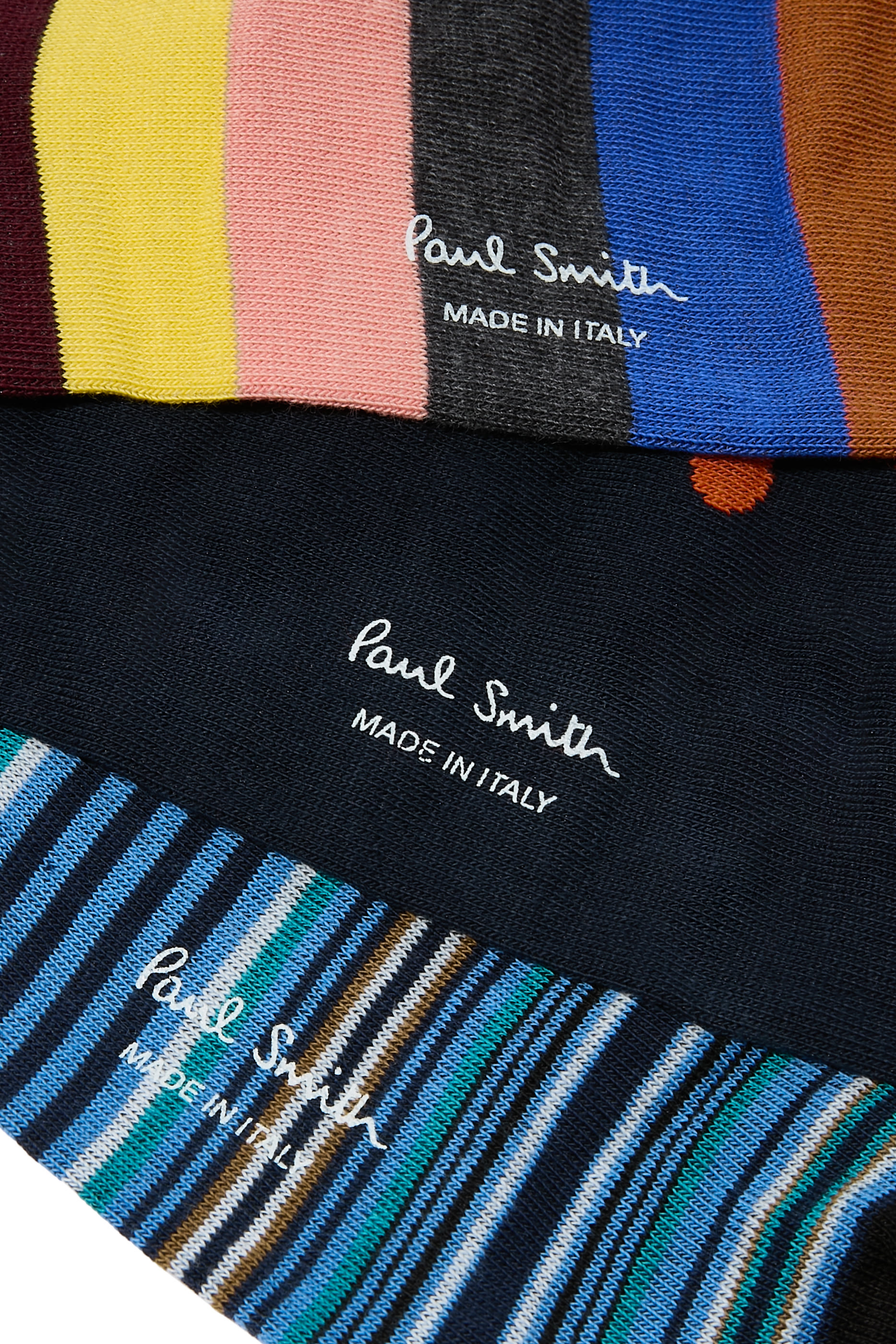 طقم جوارب موسمية بنقشة متعددة 3 أزواج