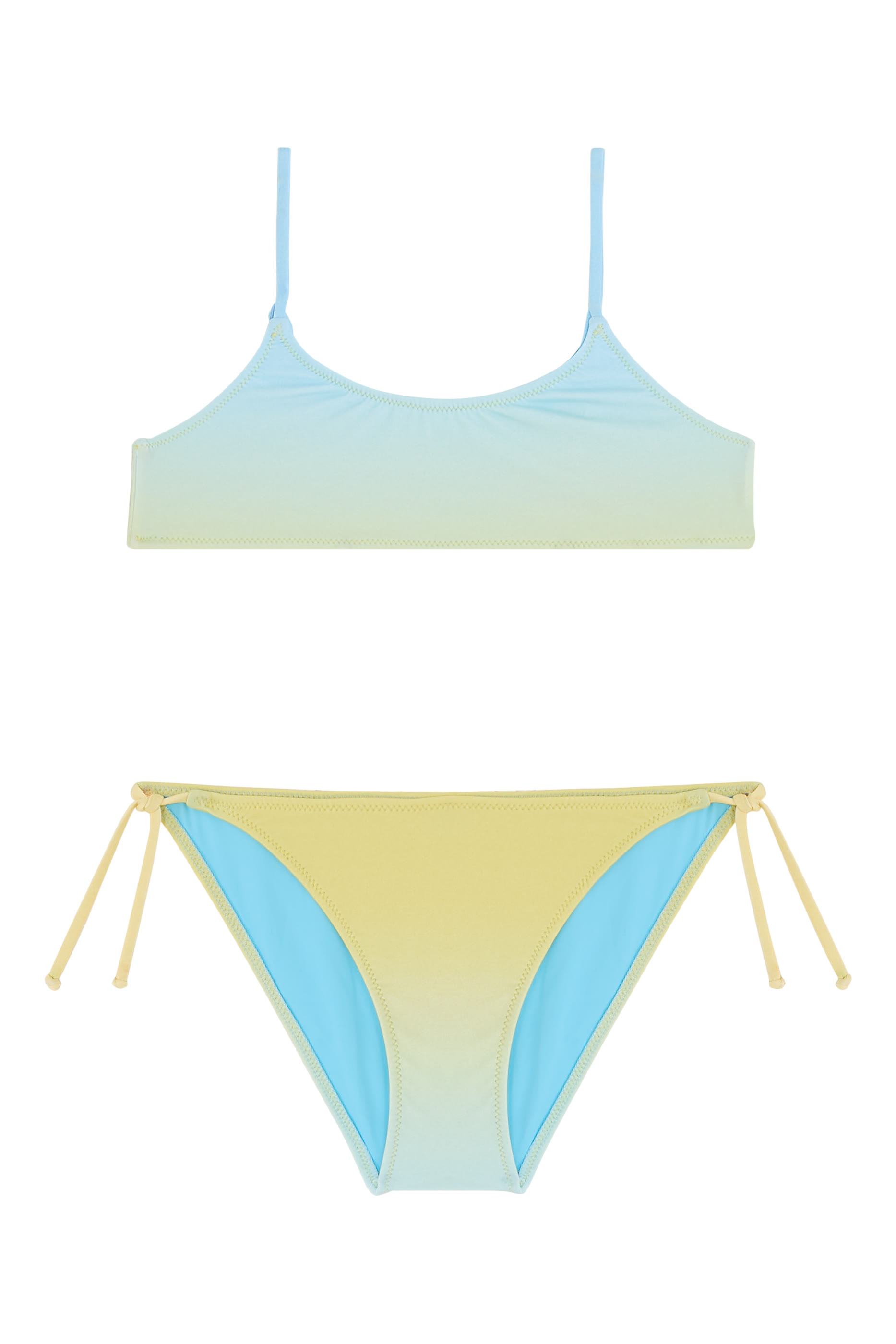 بيكيني بألوان متدرجة للأطفال