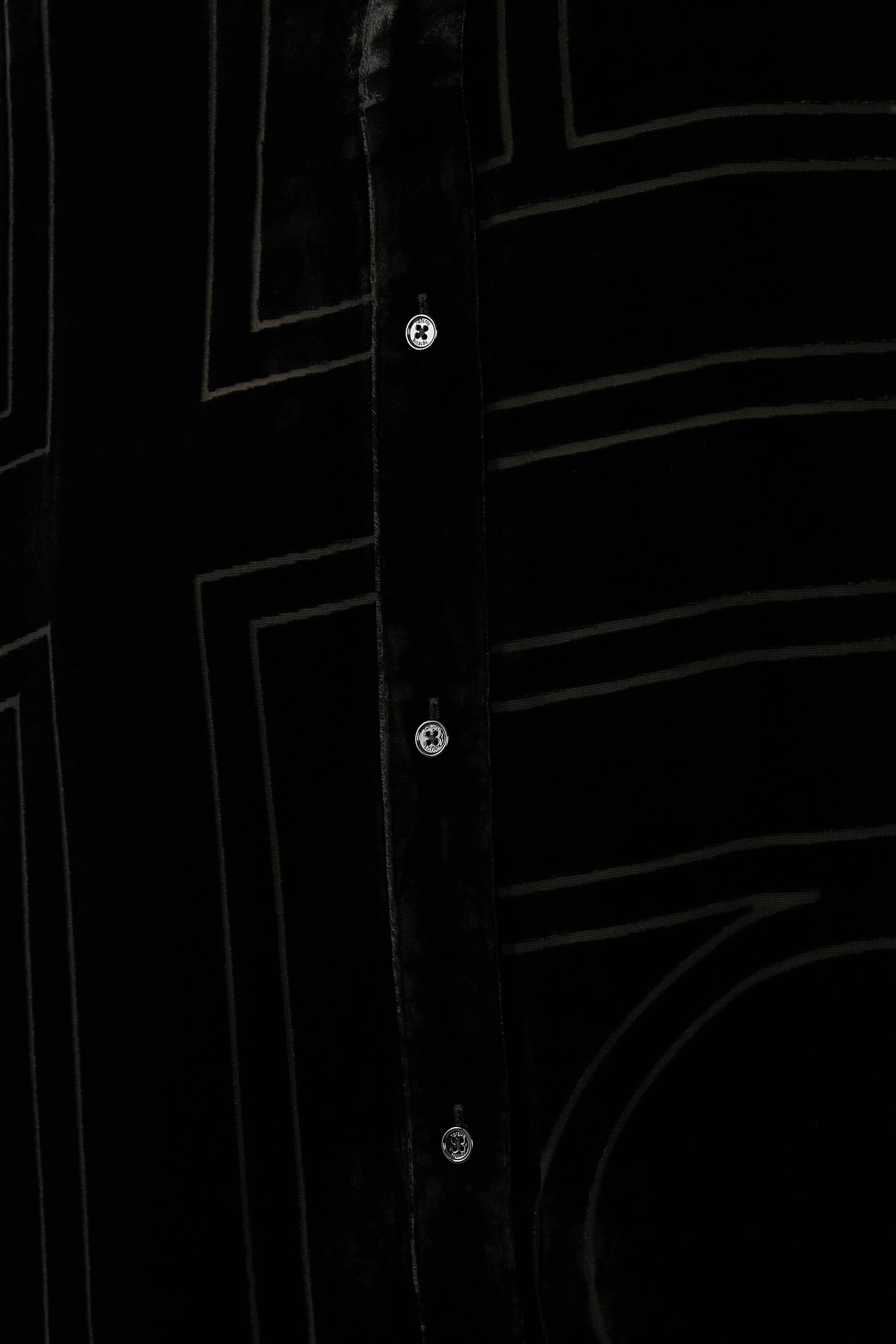 Oversized Devor&eacute; Shirt