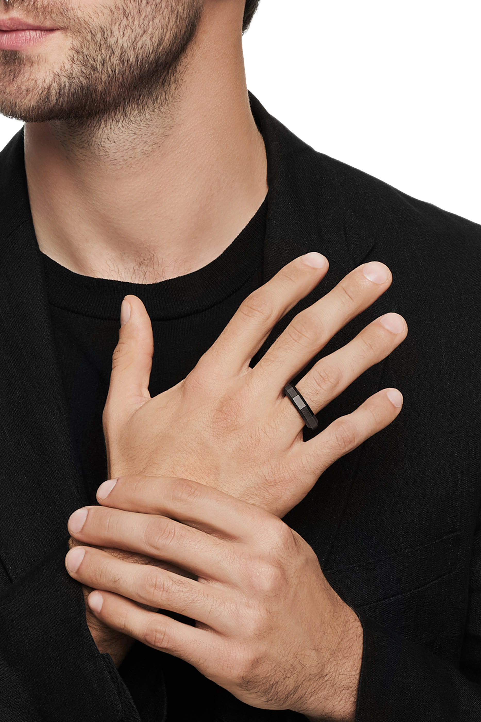 خاتم متعدد الأوجه تيتانيوم