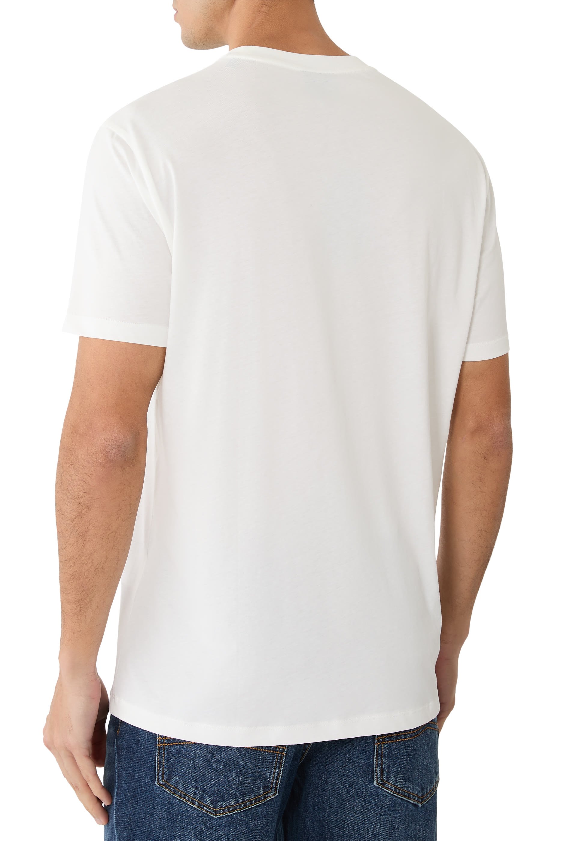 تيشيرت بشعار حرفي الماركة