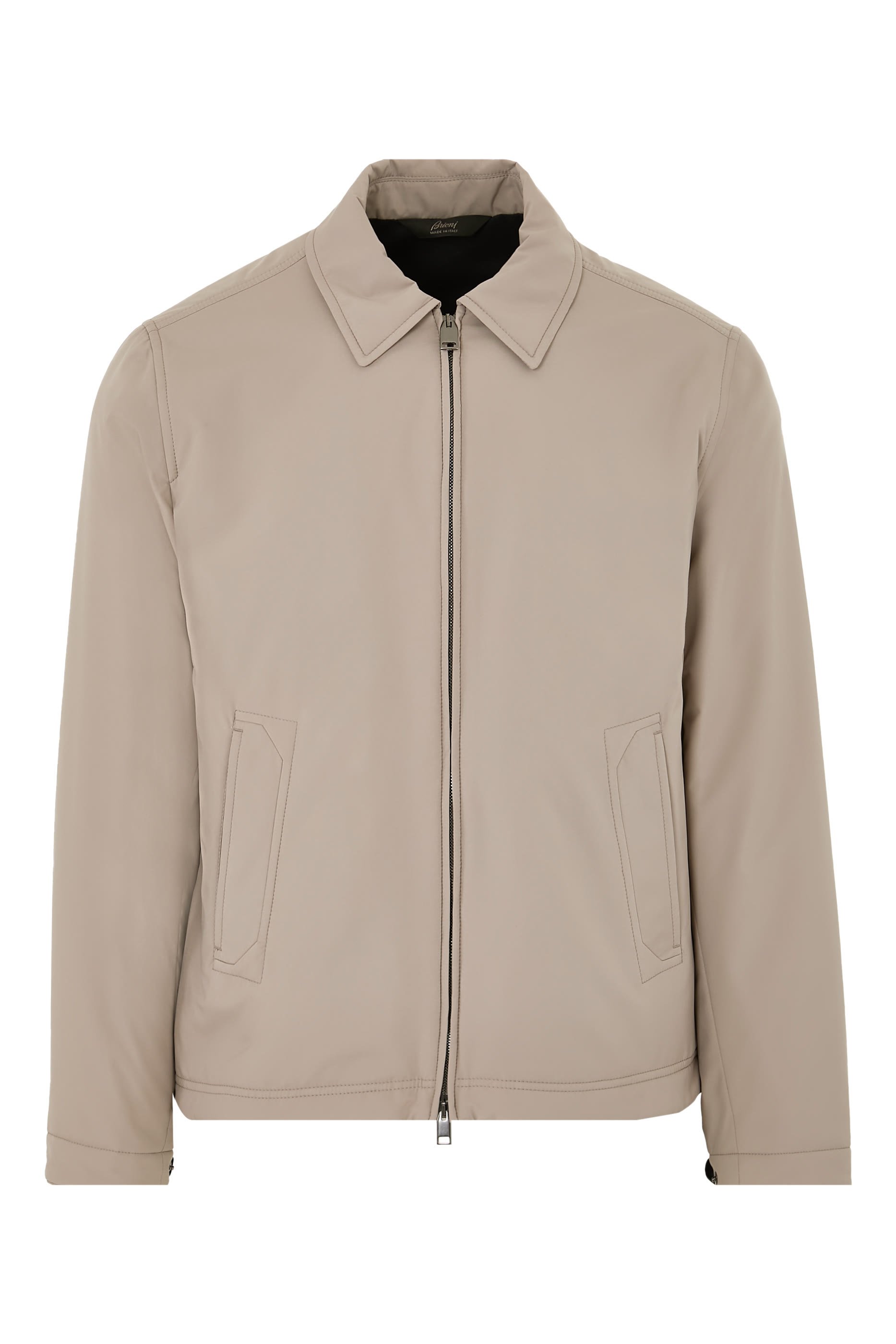 Collared Long Sleeve Blouson 