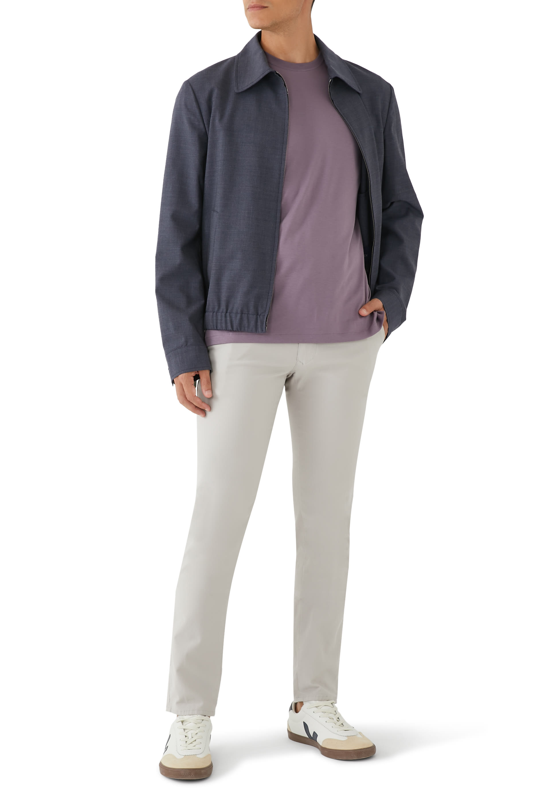 بنطال بقصة ضيقة قطن باناما