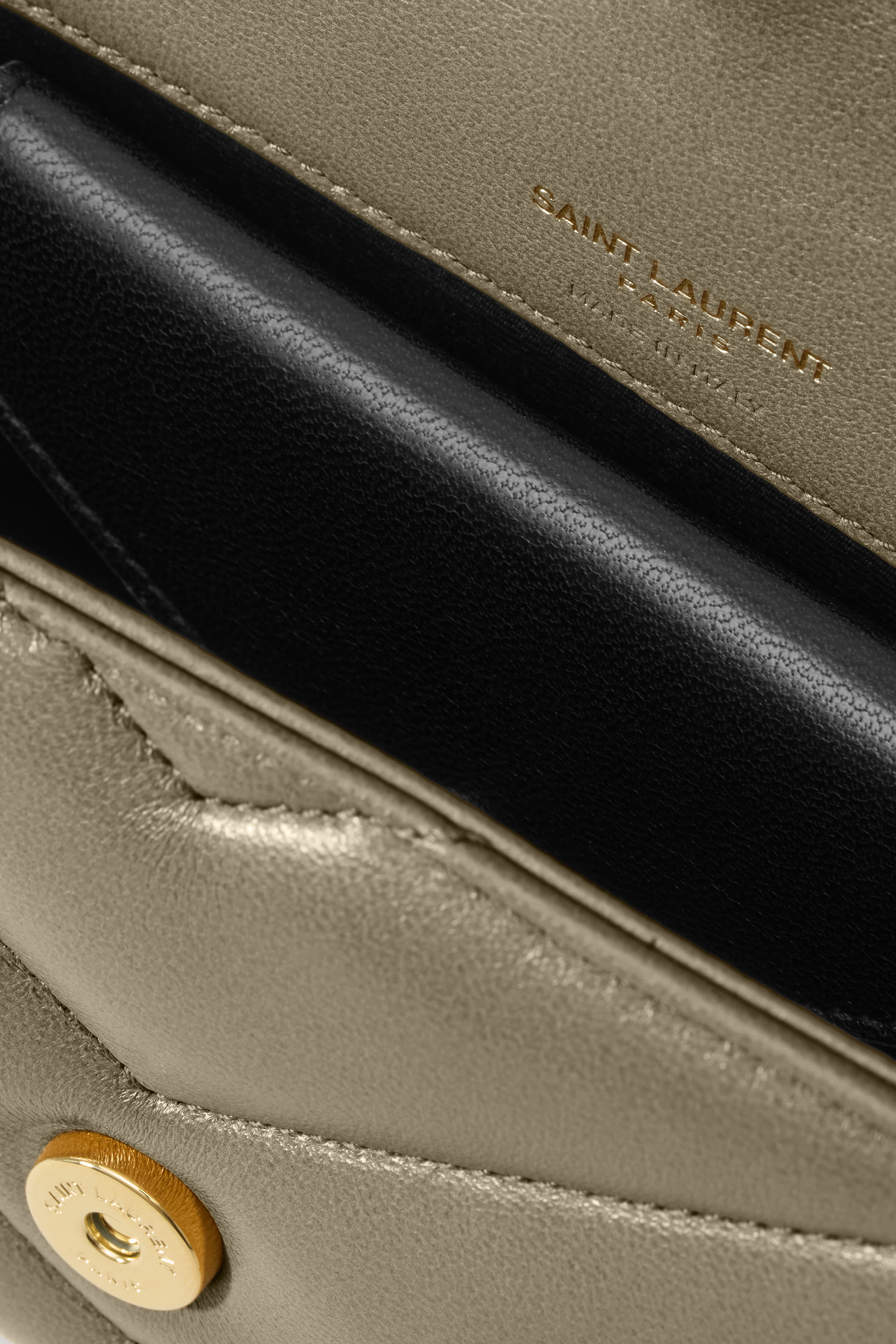 حقيبة لولو صغيرة بسلسلة جلد حمل