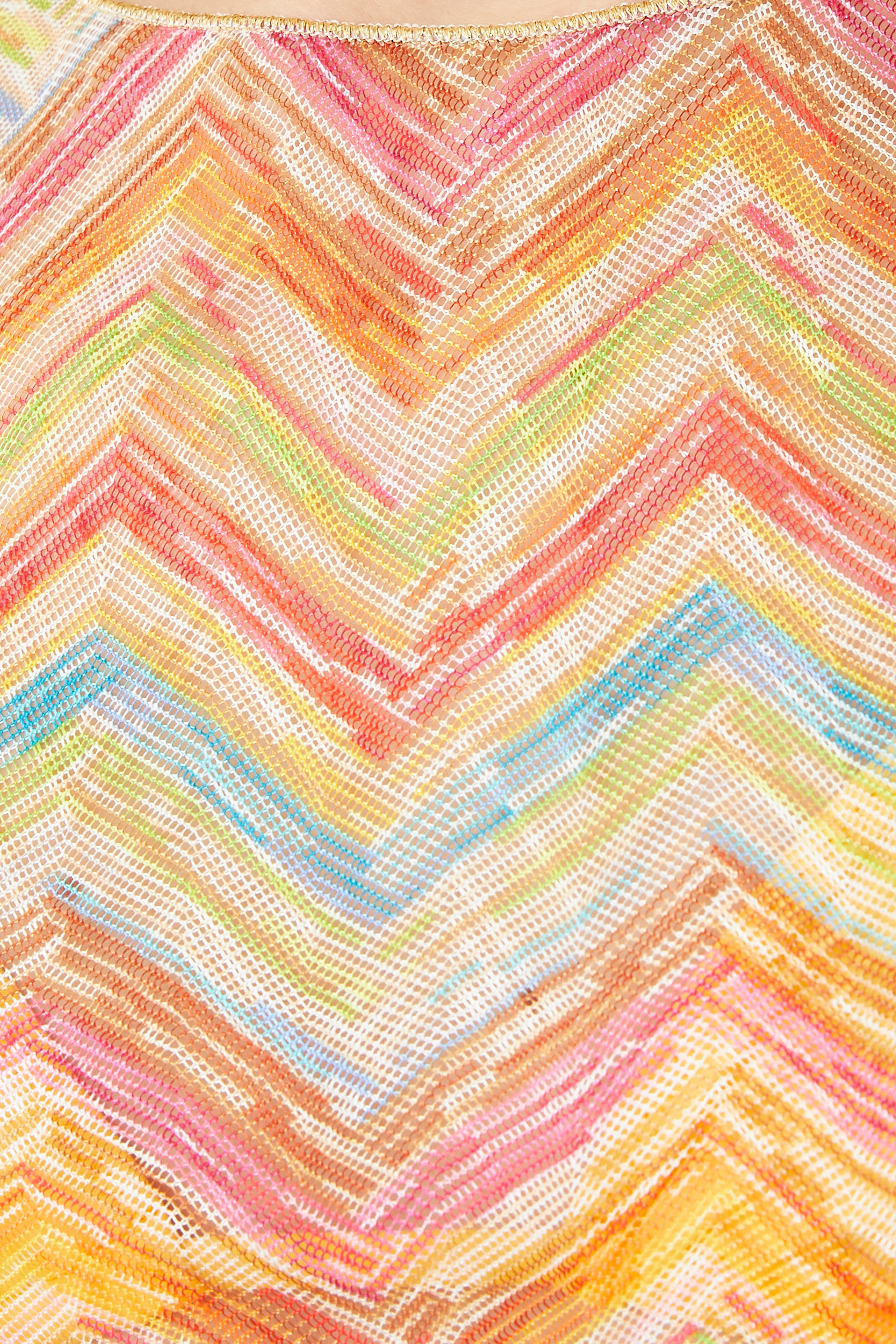 بلوزة ماري قصيرة بنقشة مخططة راشيل