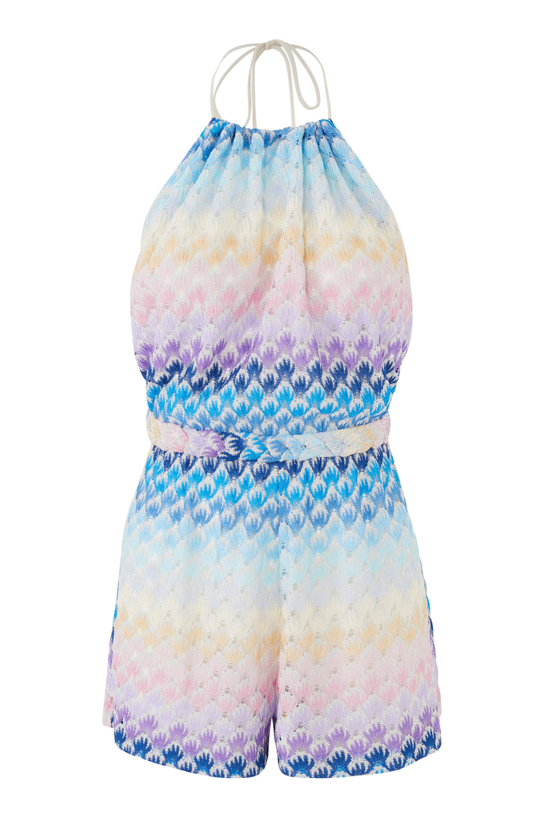 أفرول منسوج برباط حول العنق