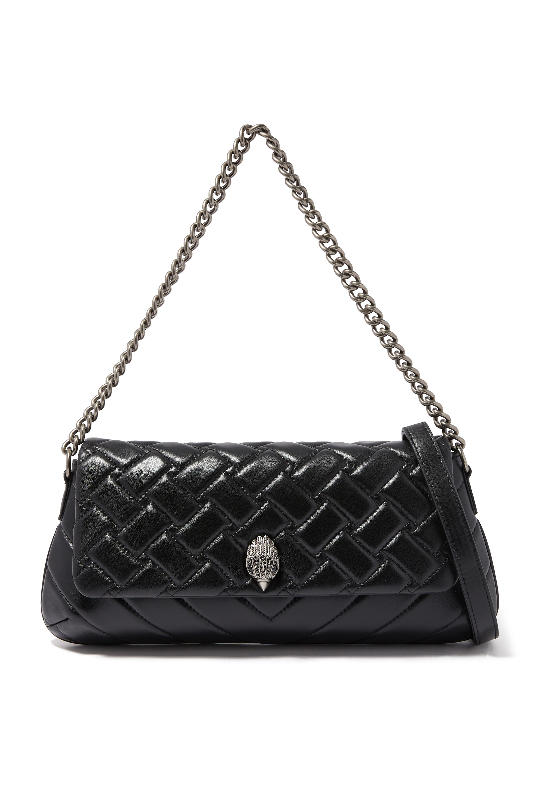 حقيبة كنسينغتون بتصميم مستطيل جلد