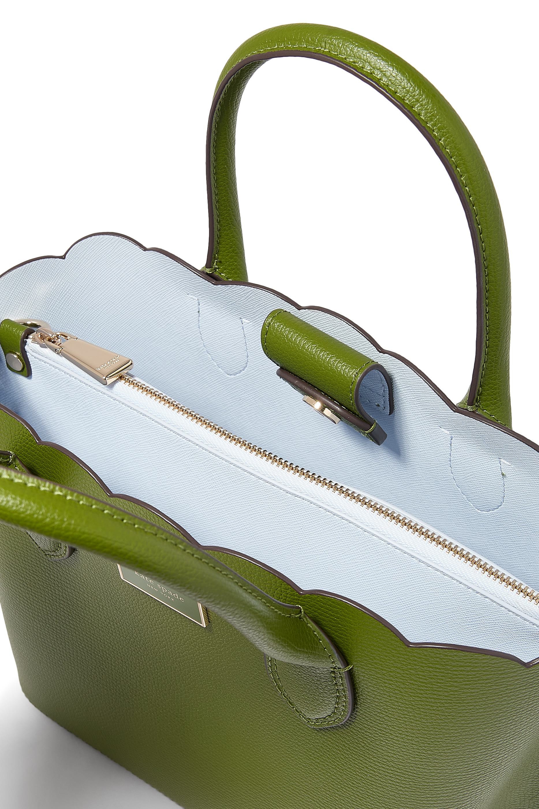 حقيية سويت كروس بحواف صدفية جلد بارز الملمس