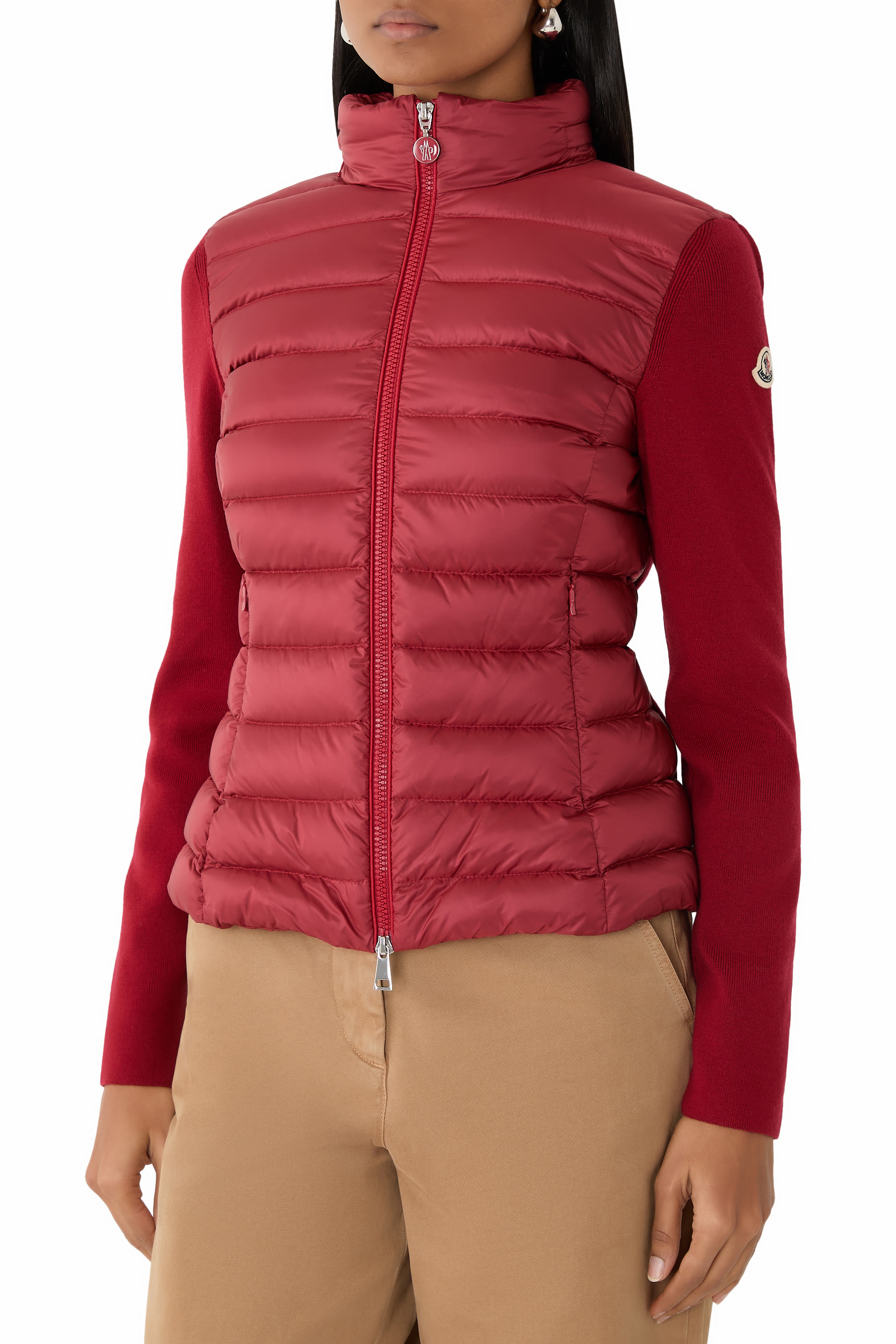 كارديغان مبطن صوف