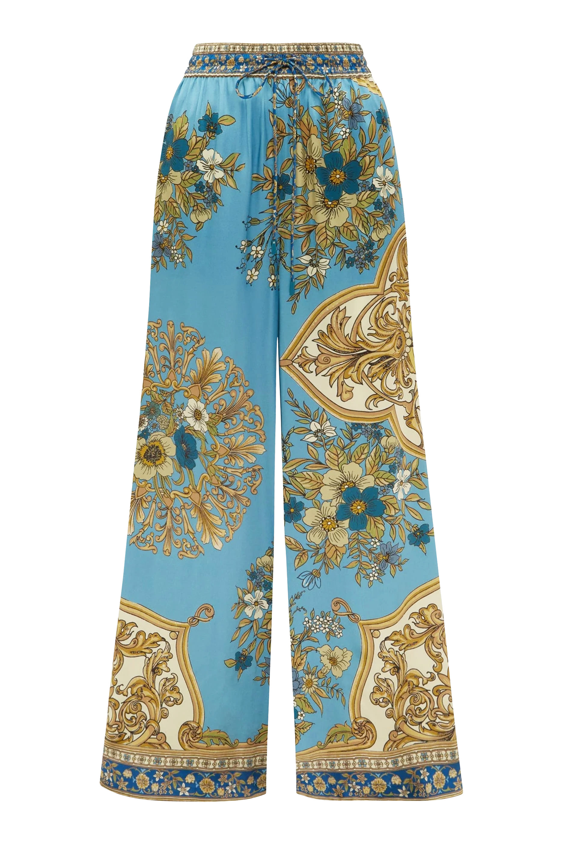 بنطال كاسي حرير