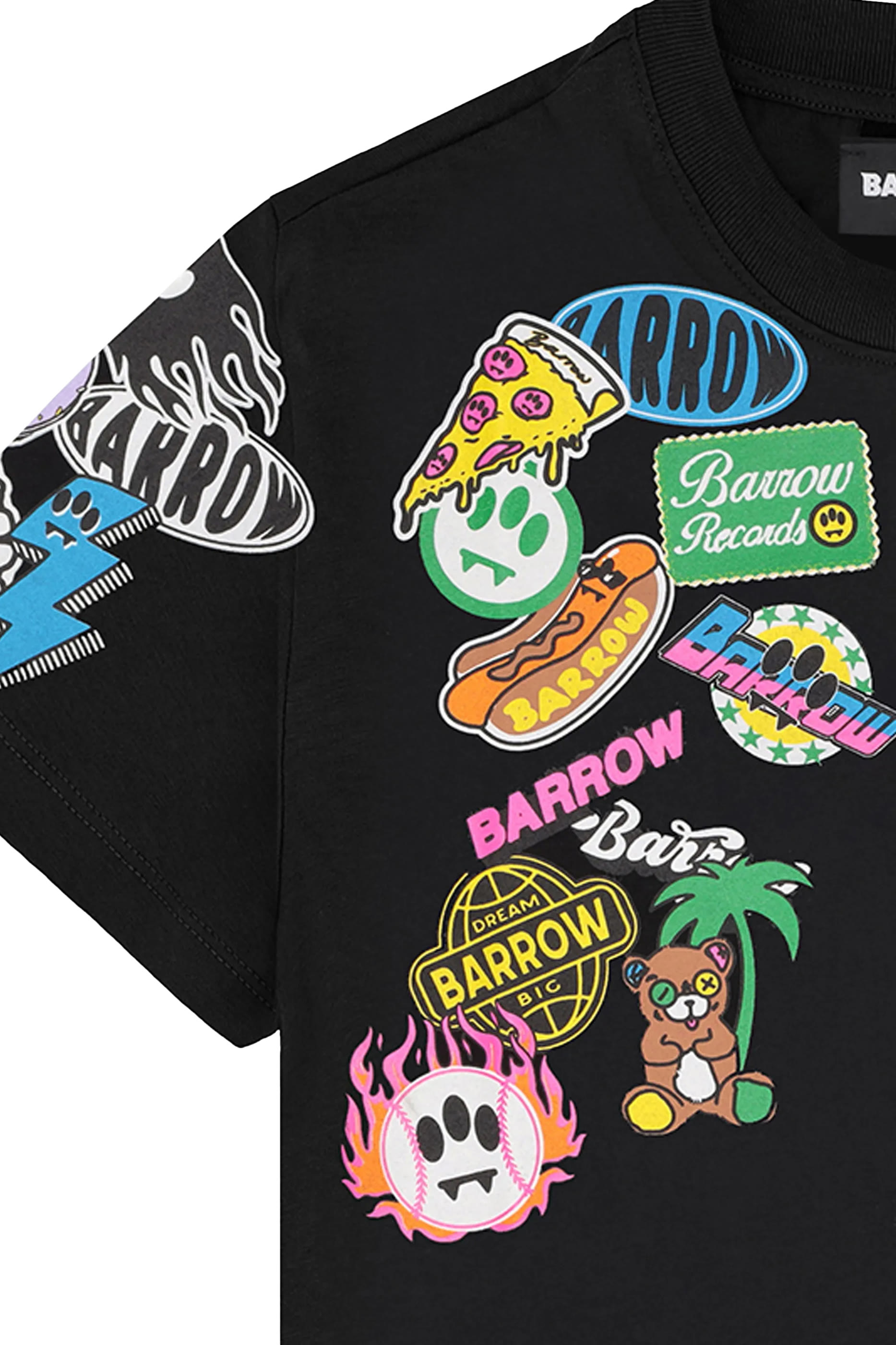 تيشيرت بطبعة جرسيه للأطفال