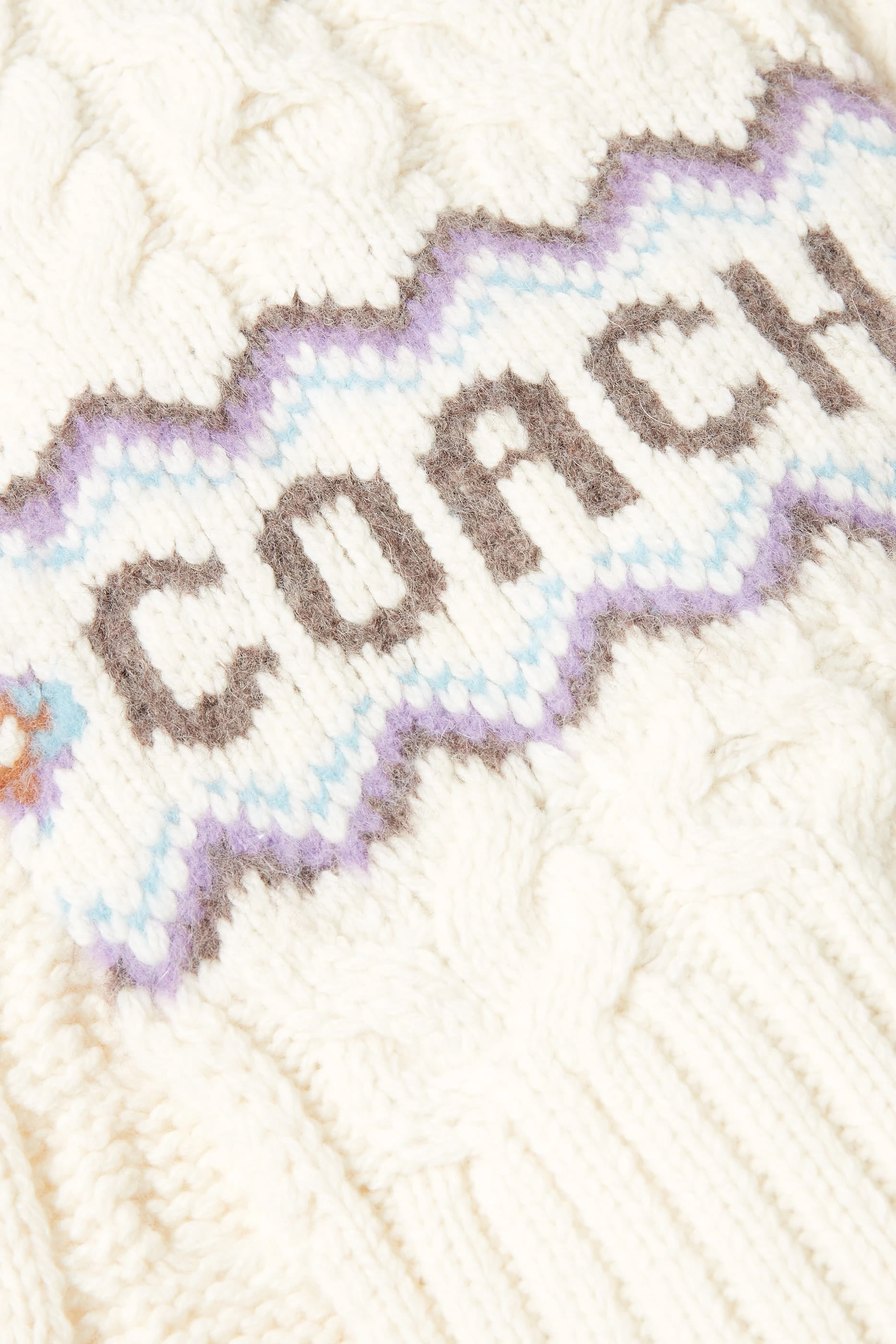 وشاح منسوج بنقشة فير آيل