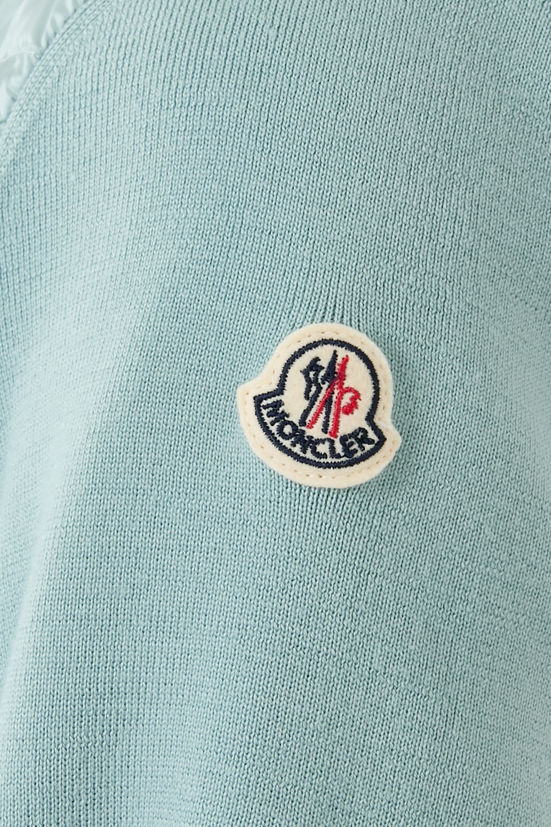 كارديجان مبطن بسحاب صوف