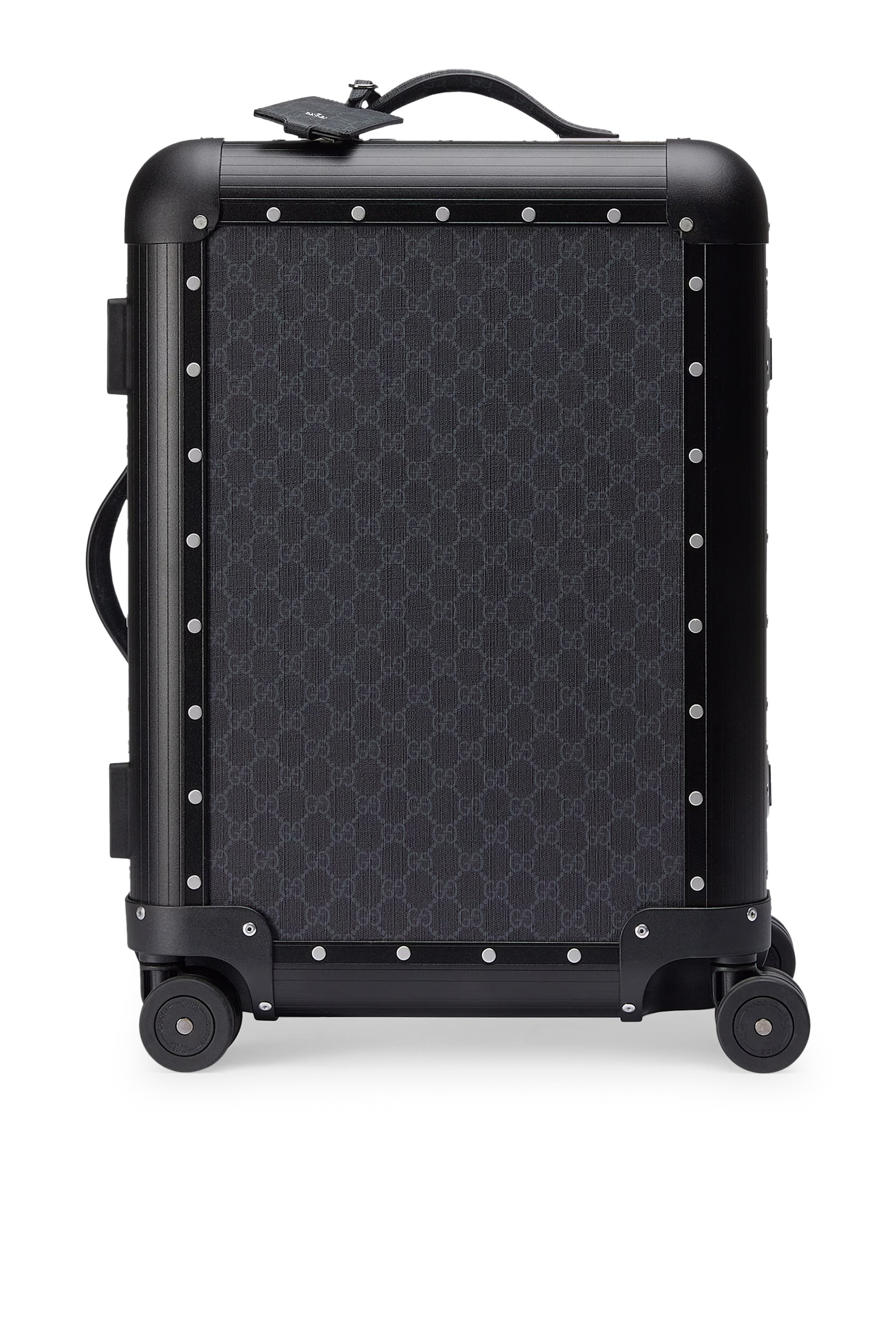 عربة ضيافة قماش قنب سوبريم بنقشة حرفي شعار الماركة