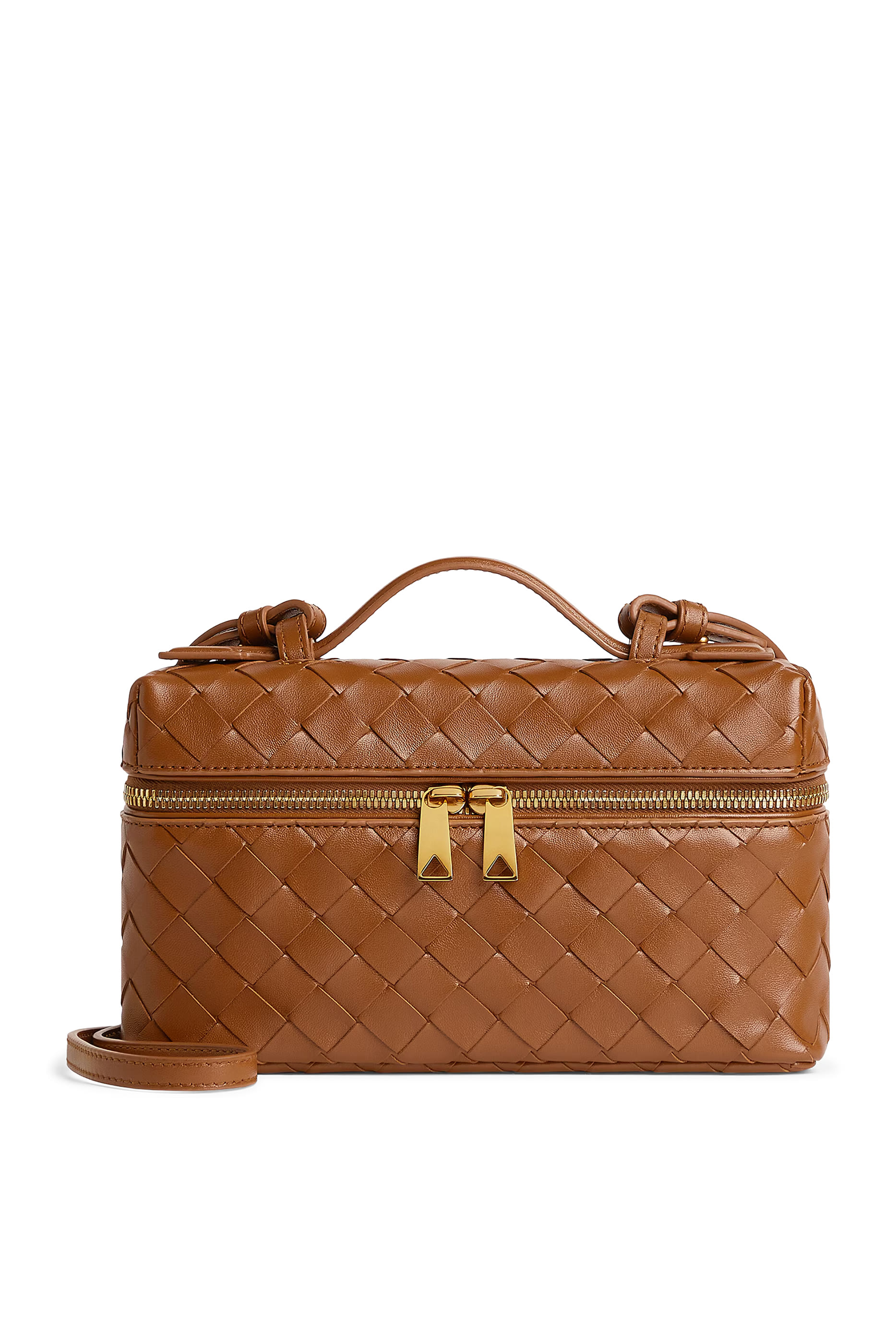 حقيبة مستحضرات تجميل بحمالة