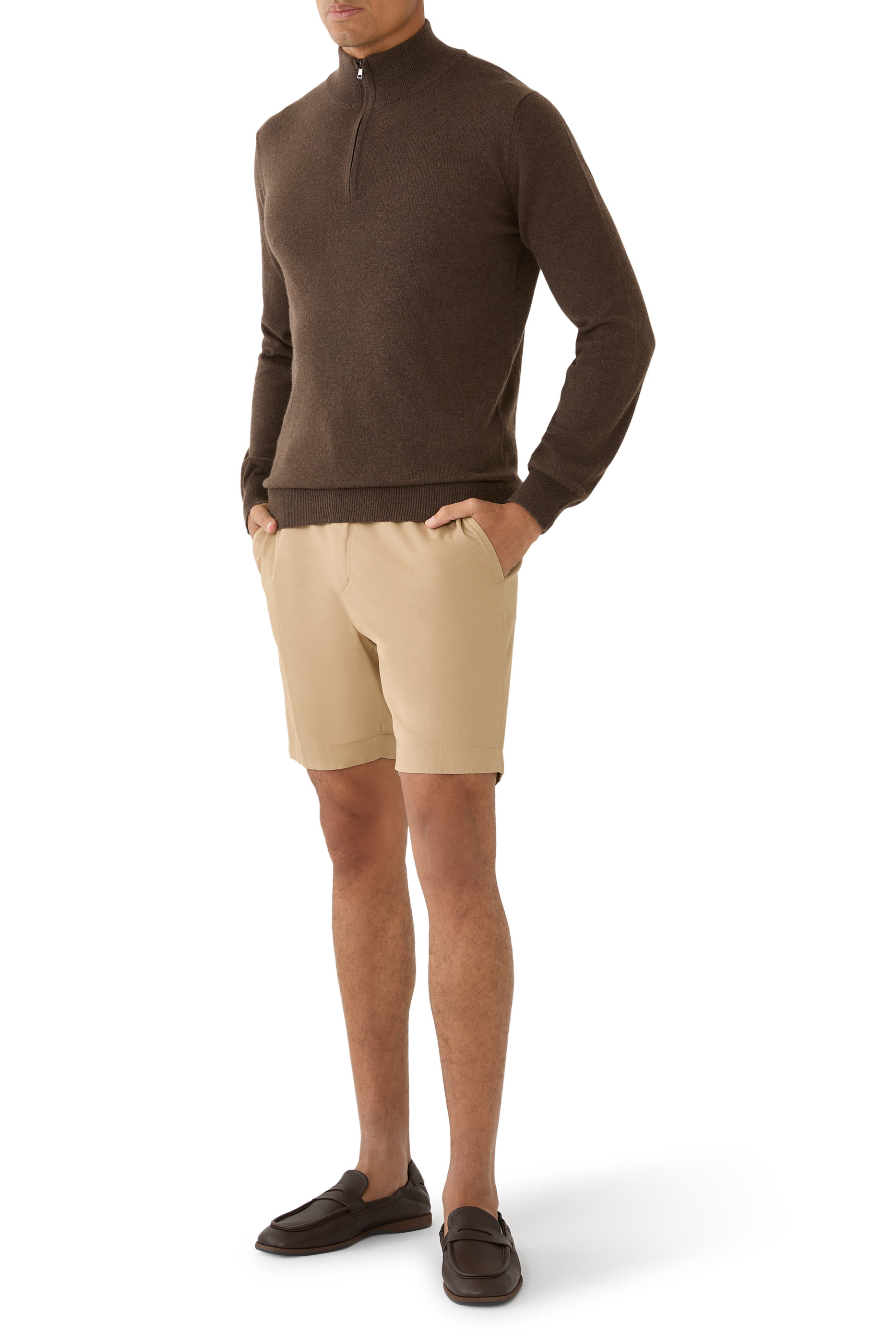 سترة بسحاب كشمير