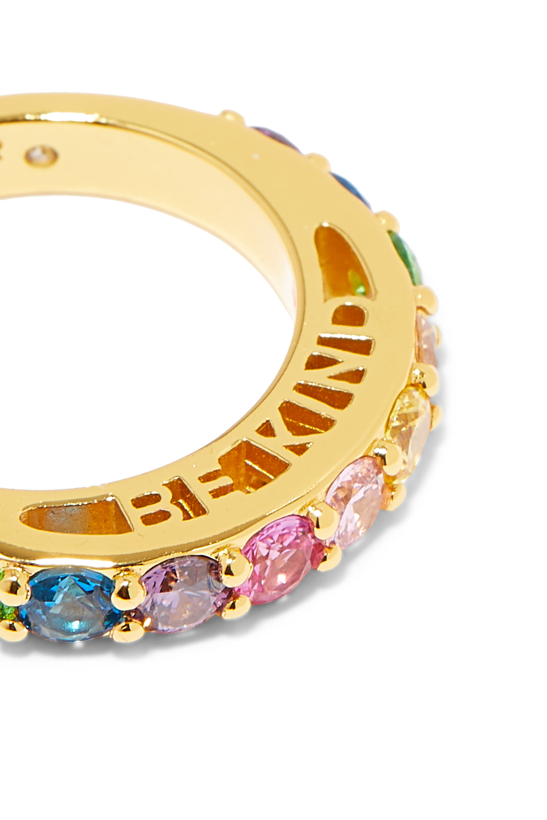 خاتم بحافة بنقشة Be Kind