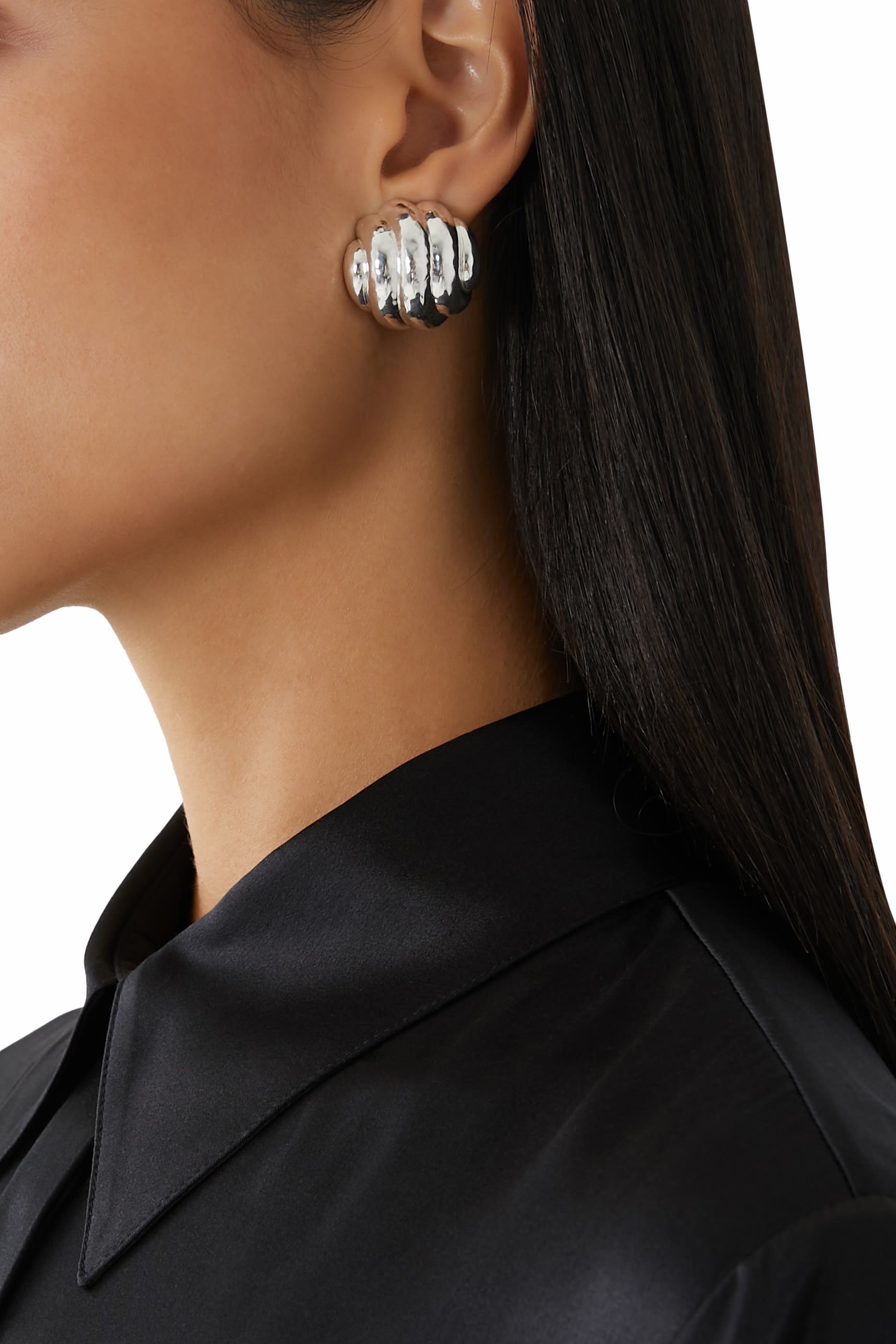 أقراط ريبيل، نحاس مطلي بفضة