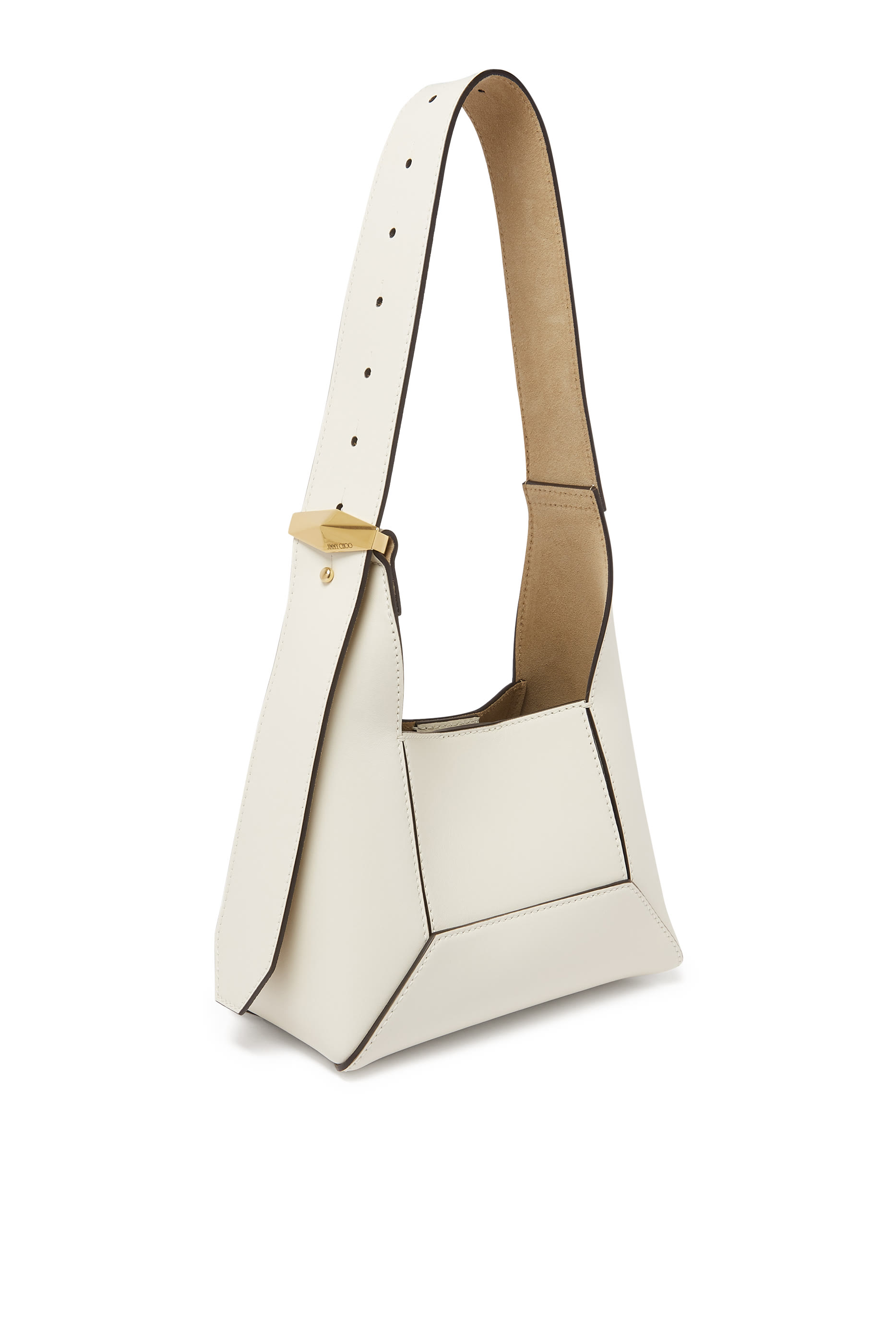 حقيبة هوبو صغيرة بتصميم معين