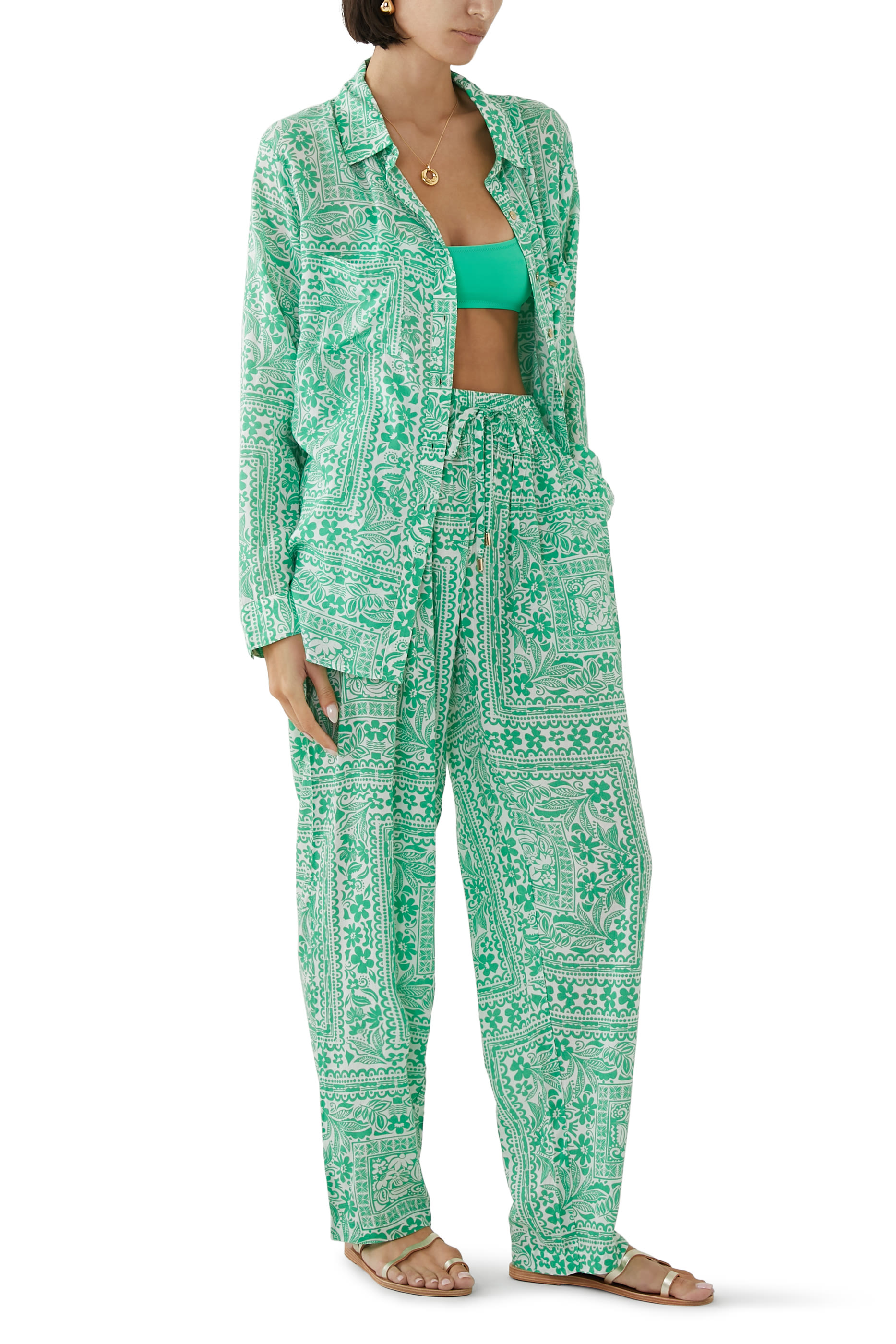 بنطال جود بنقشة ثعبان