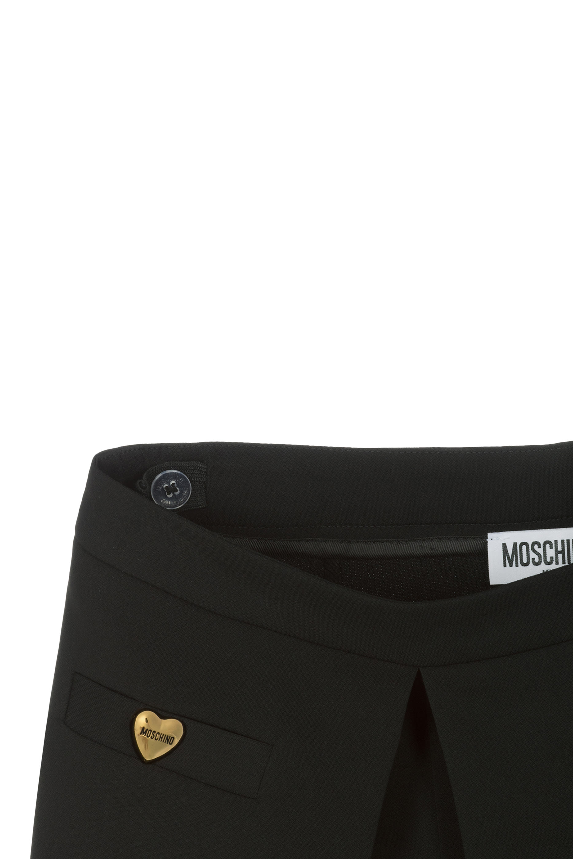 شورت كريب بأزرار على شكل قلب للأطفال