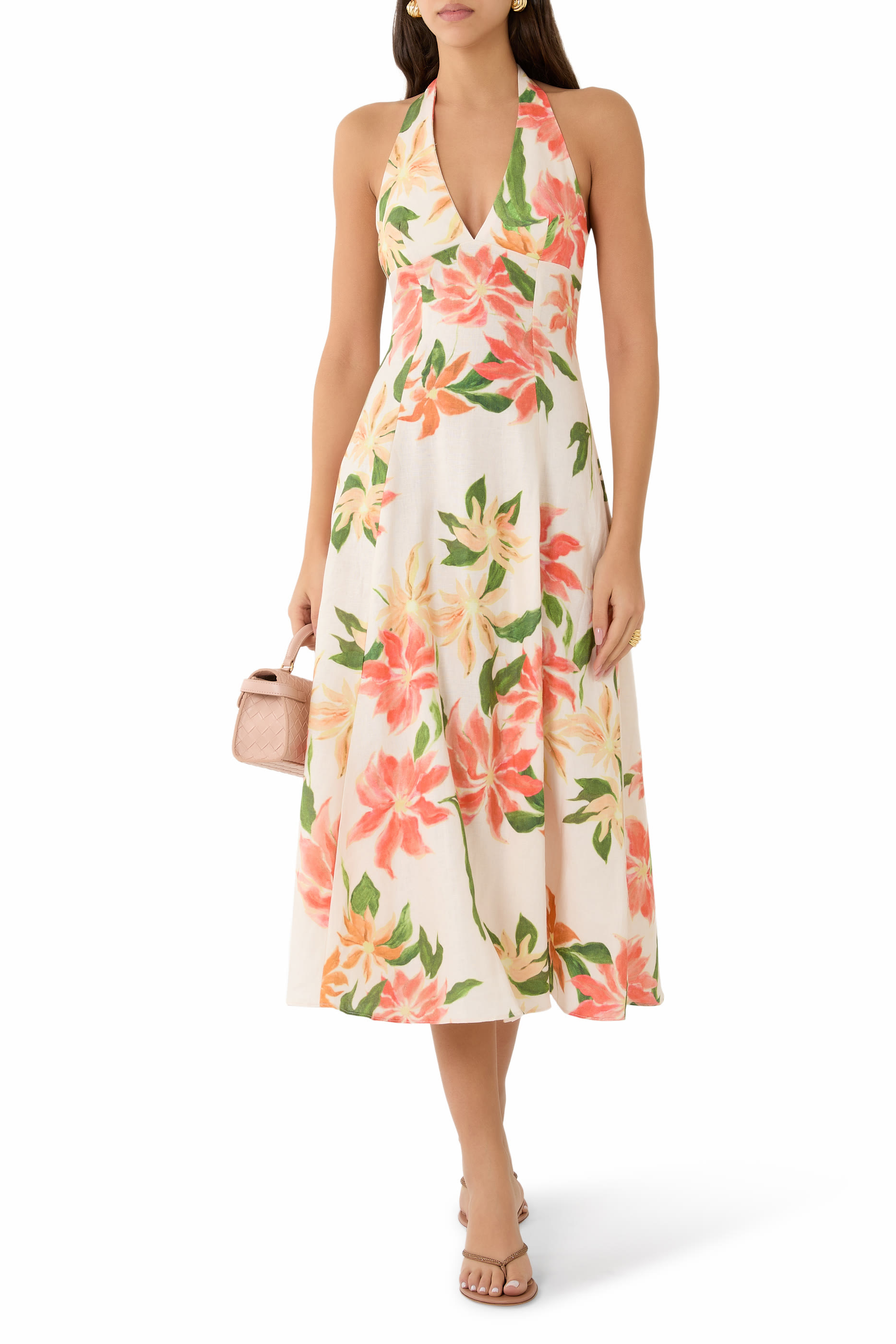 فستان ماريه متوسط ​​الطول