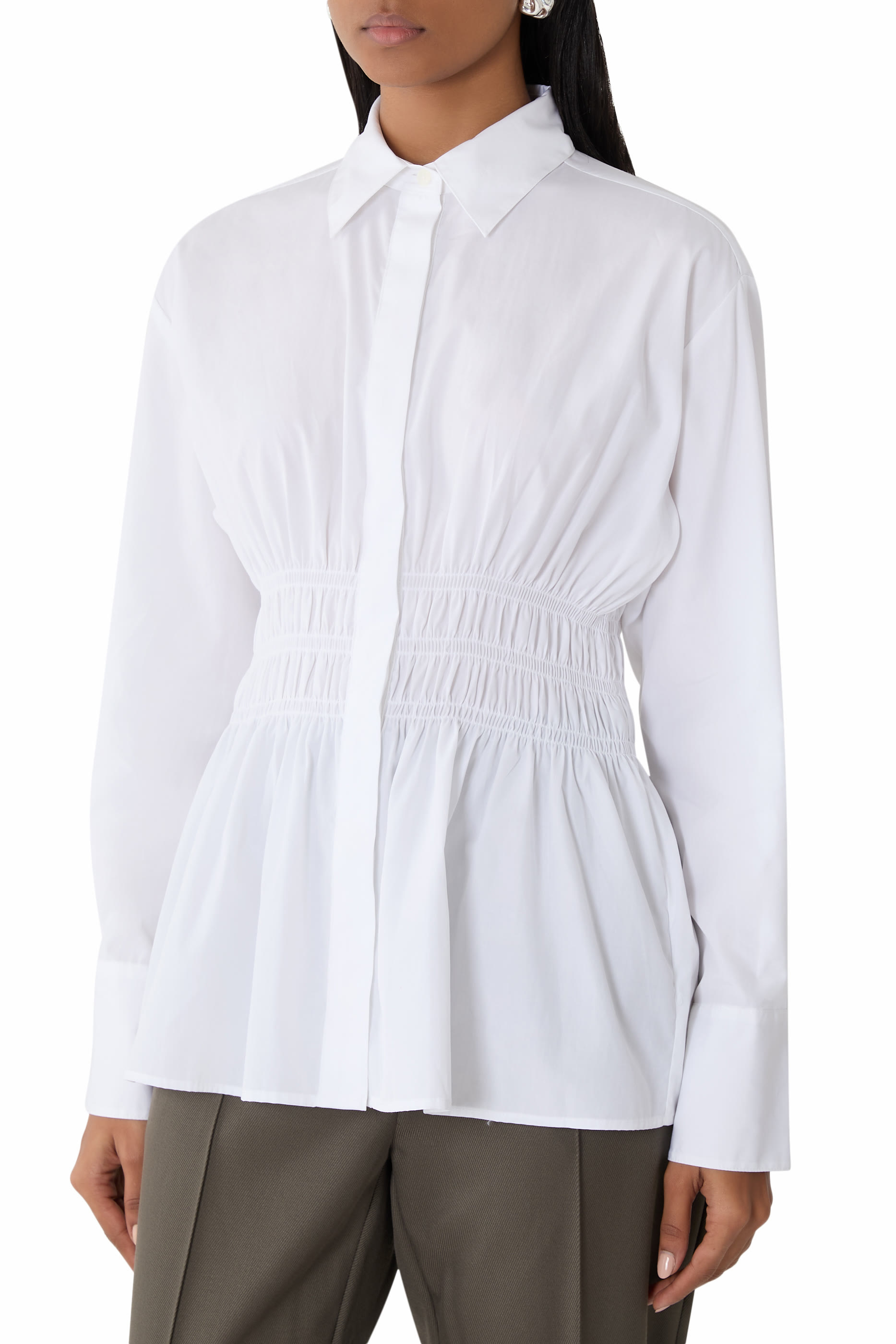 قميص بليث بوبلين