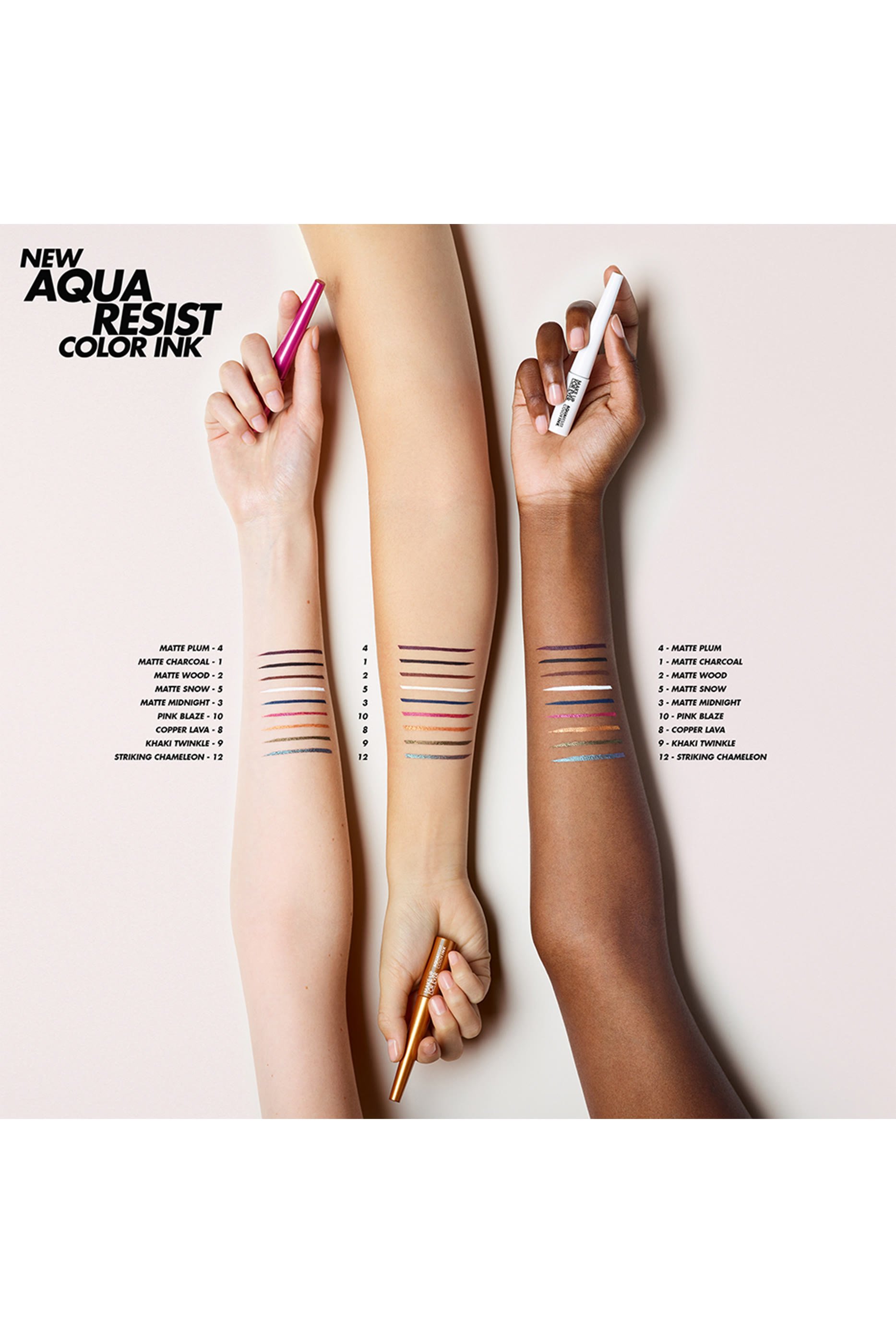 محدد العيون أكوا ريزيست كولور