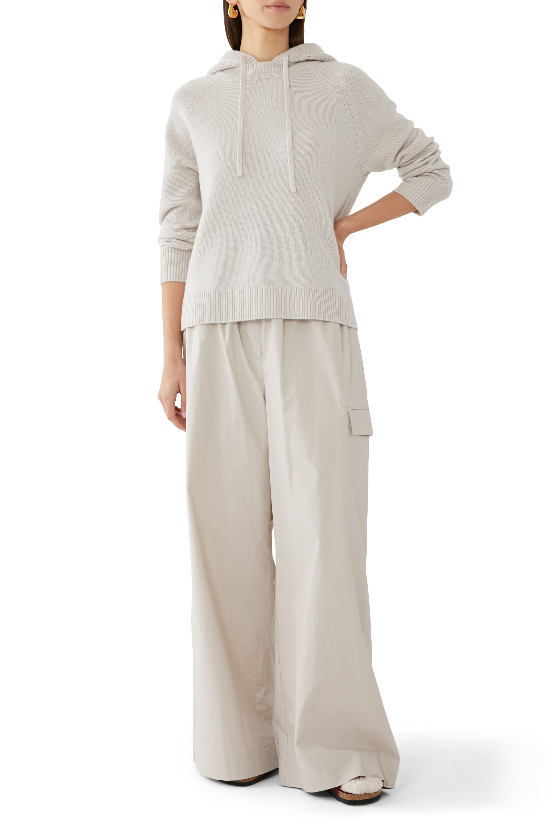 هودي بتفاصيل محاكة كشمير فاخر