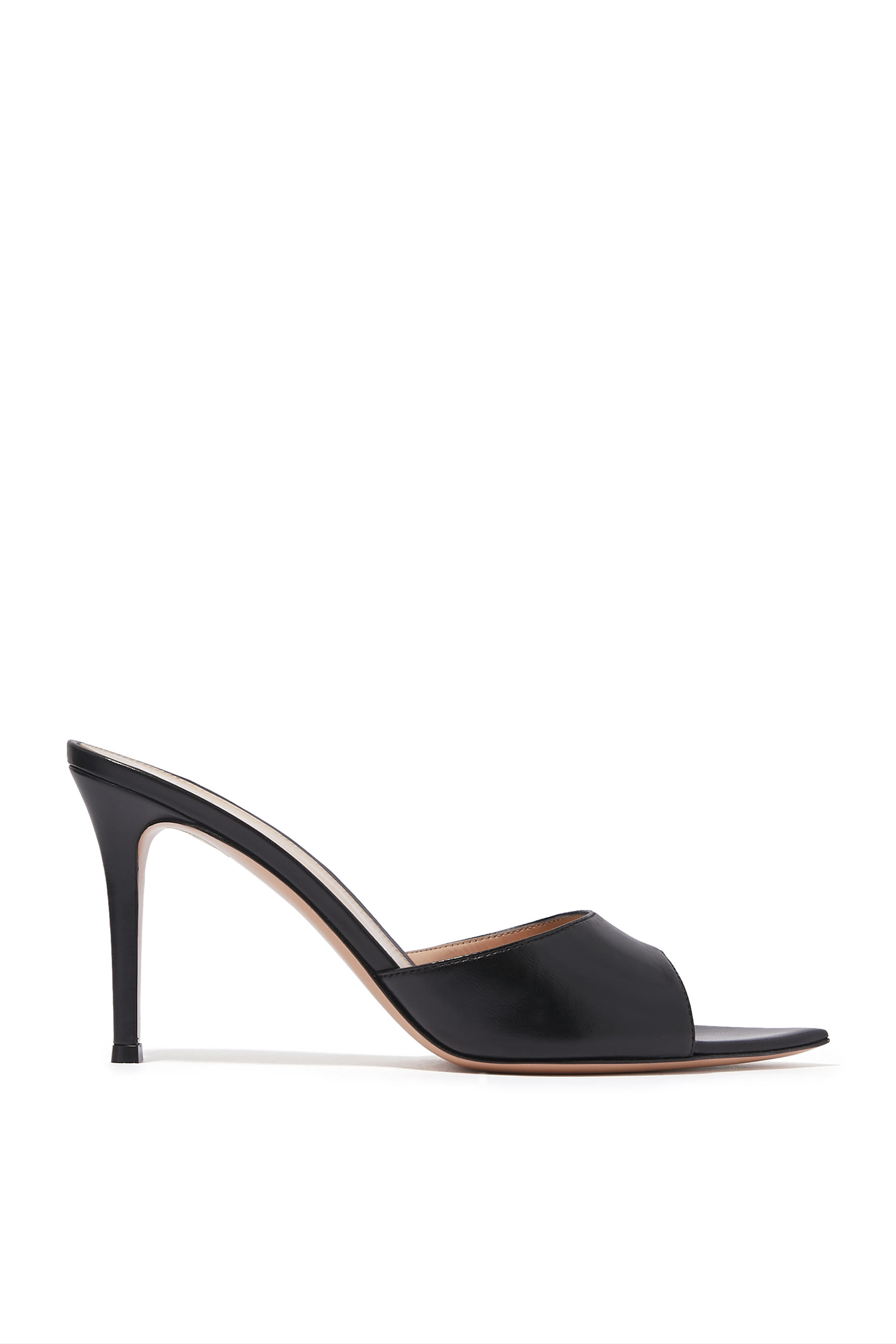 حذاء إيل 85 مفتوح من الخلف جلد