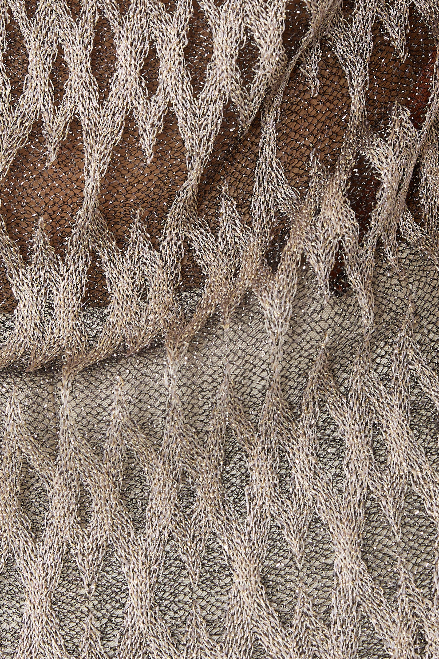 بلوزة بتطريز معينات 3 دي فيسكوز مختلط