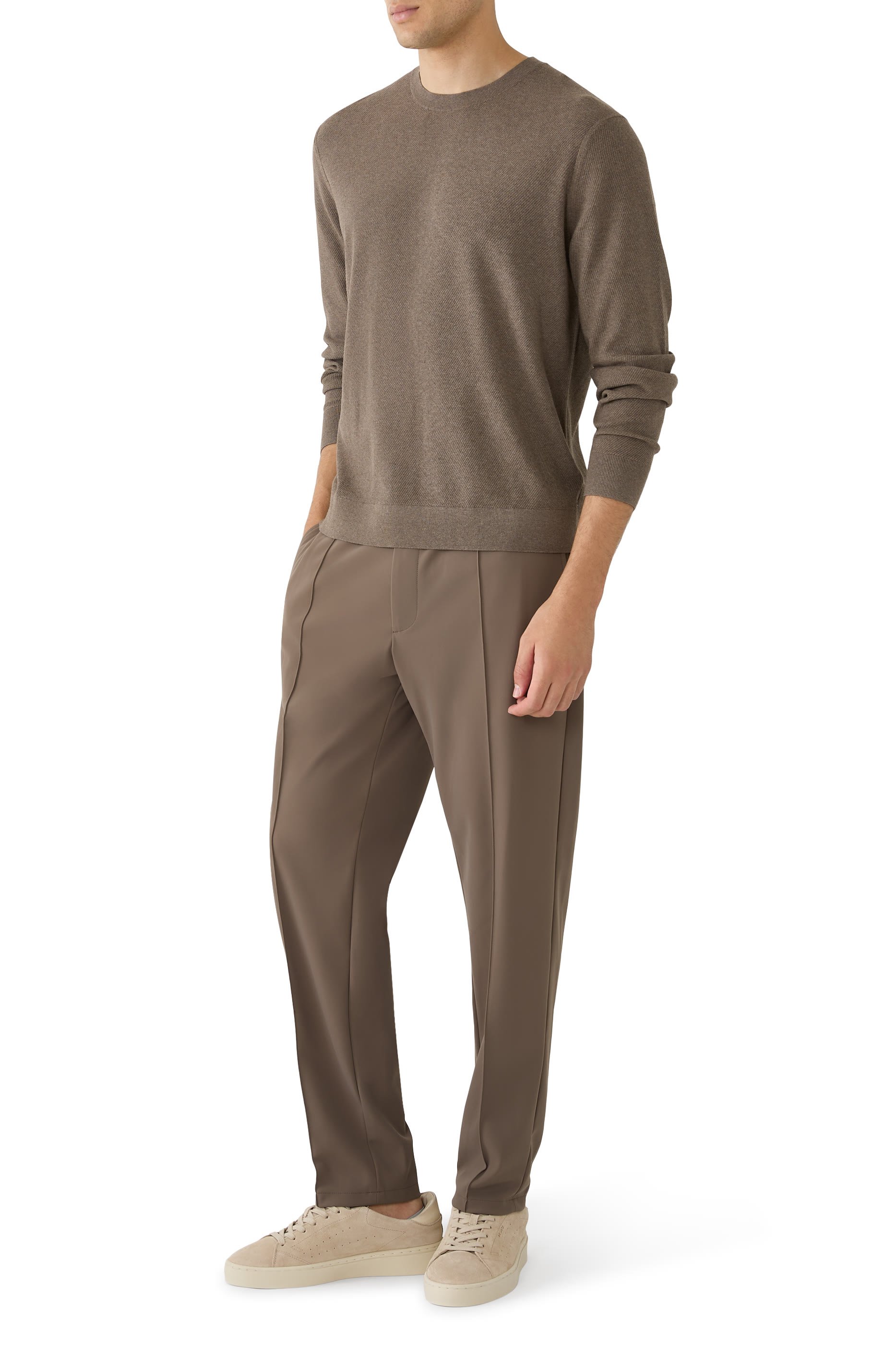 بنطال كورتيس بطيات