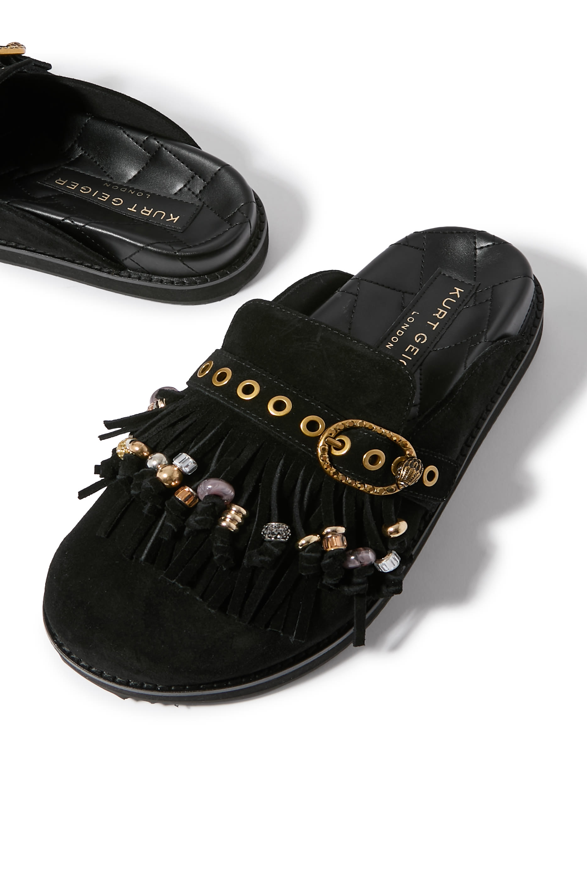 صندل كينسينغتون مزين بشراشيب