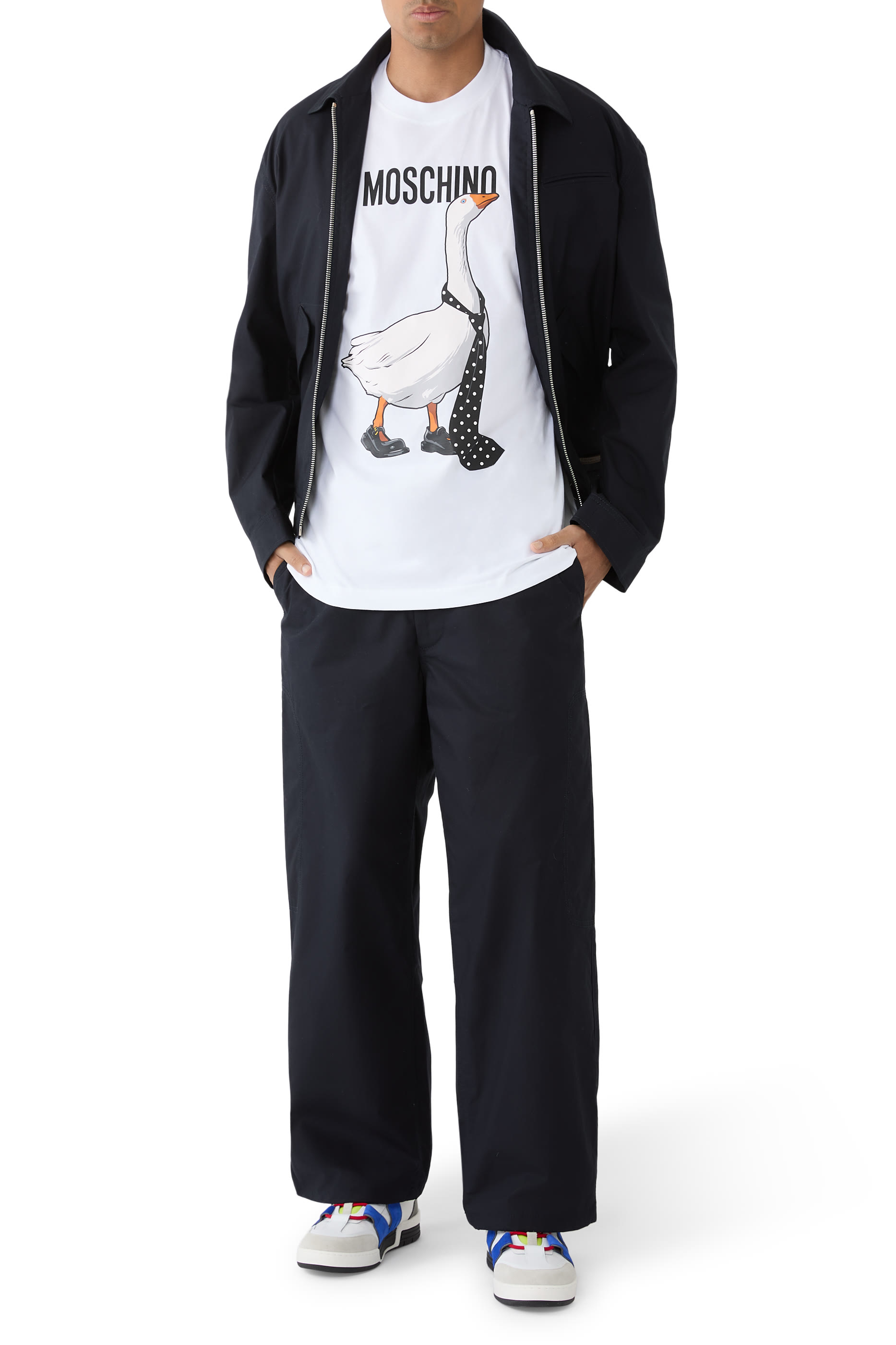 تيشيرت أرشيف بطبعة إوزة