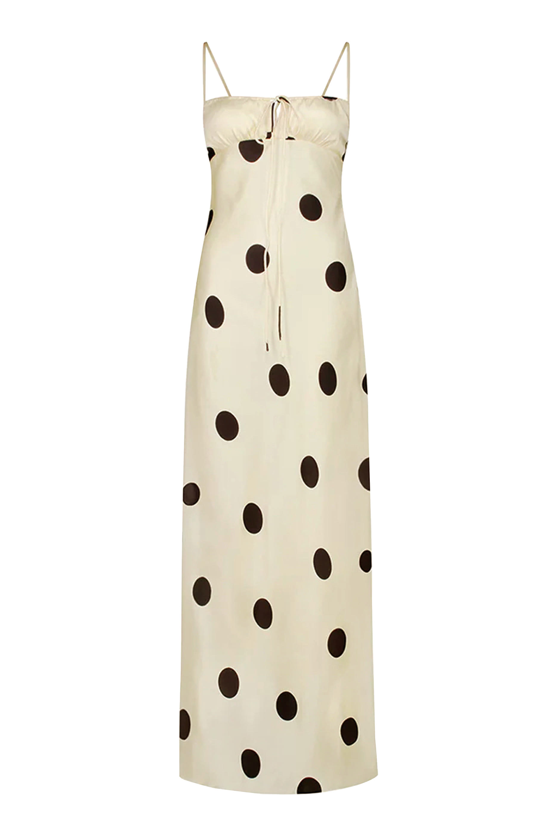 فستان طويل بنقشة فلفل حار