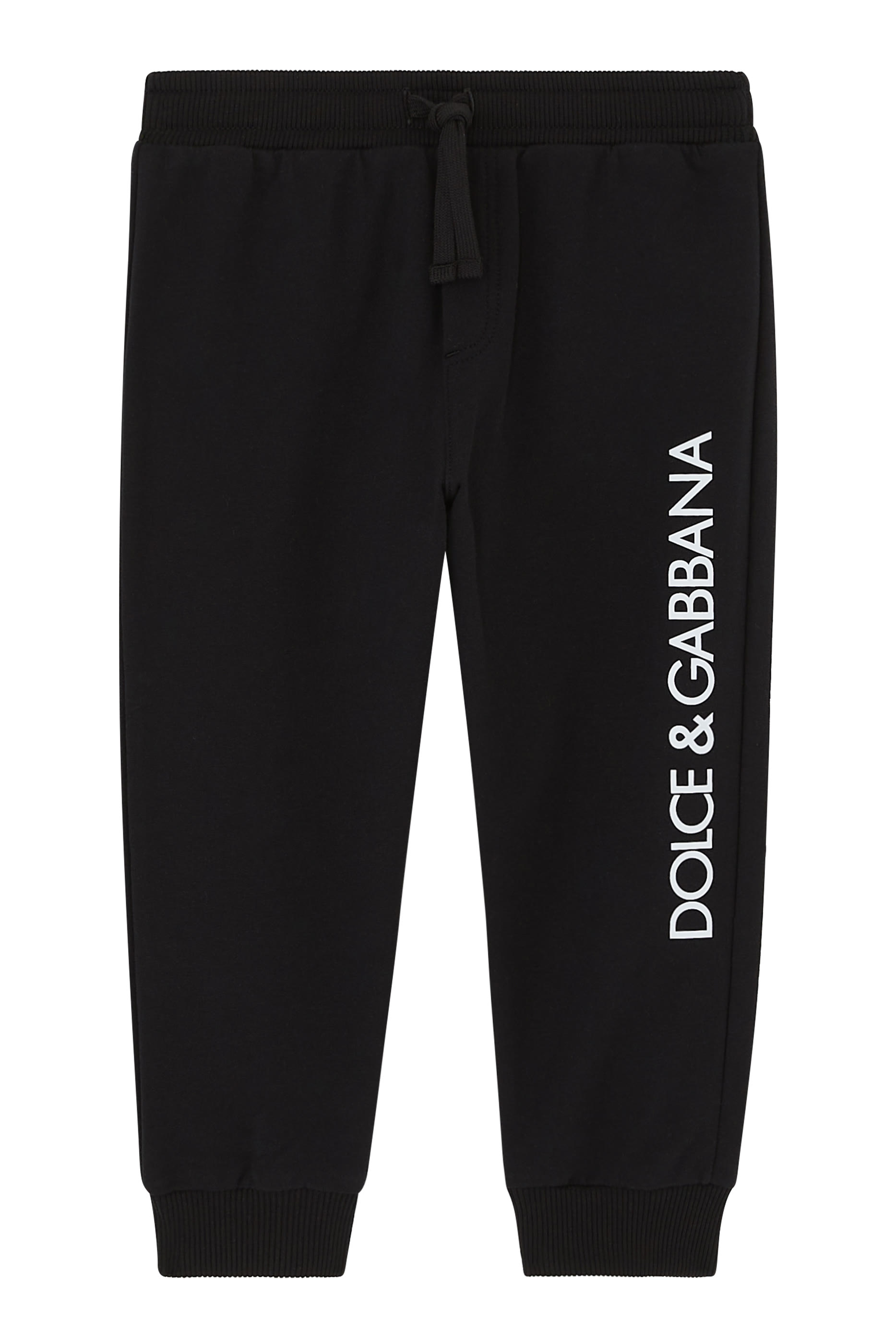 بنطال رياضي جرسيه بطبعات شعار الماركة للأطفال