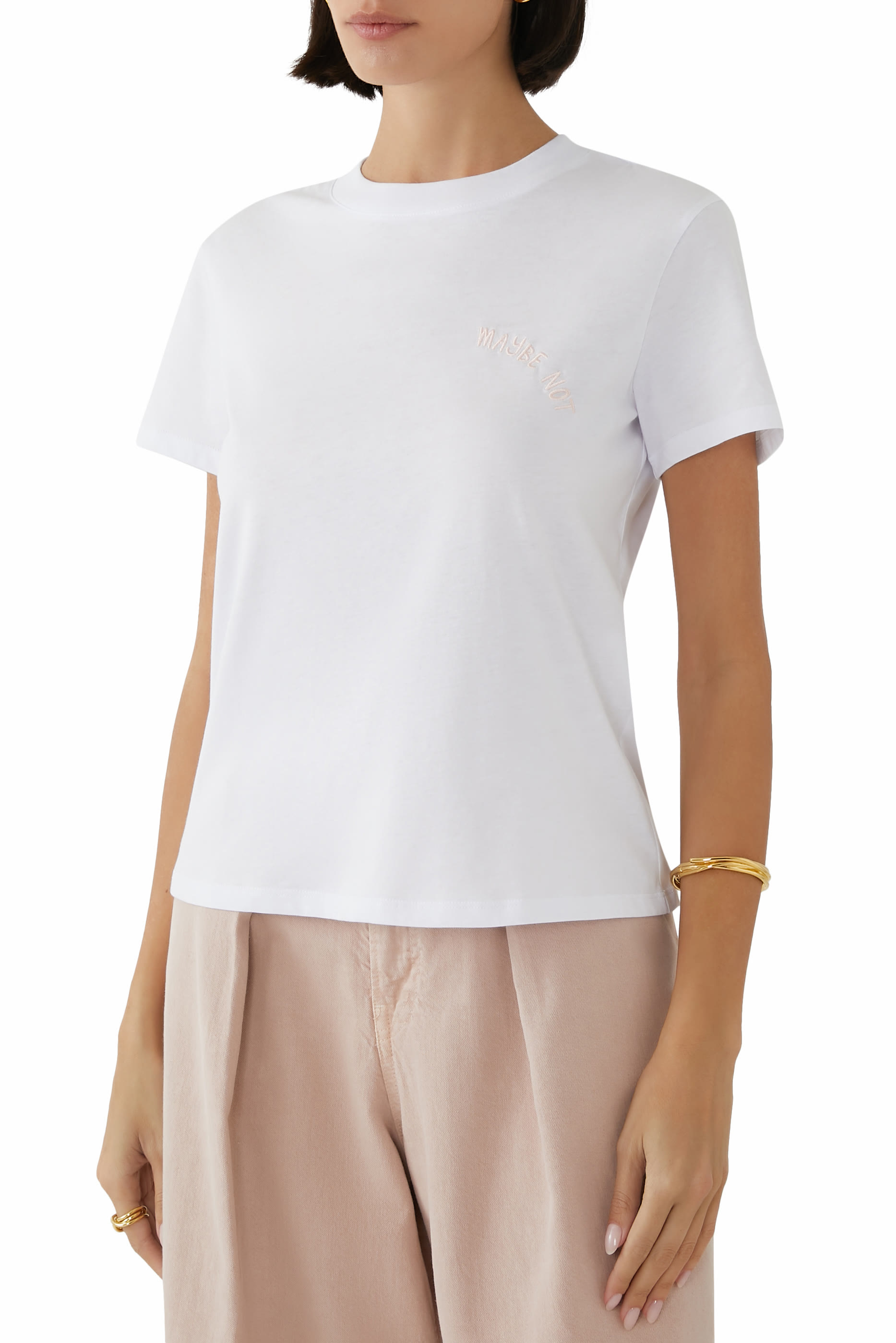 تيشيرت بطبعة شعار ماي بي نوت