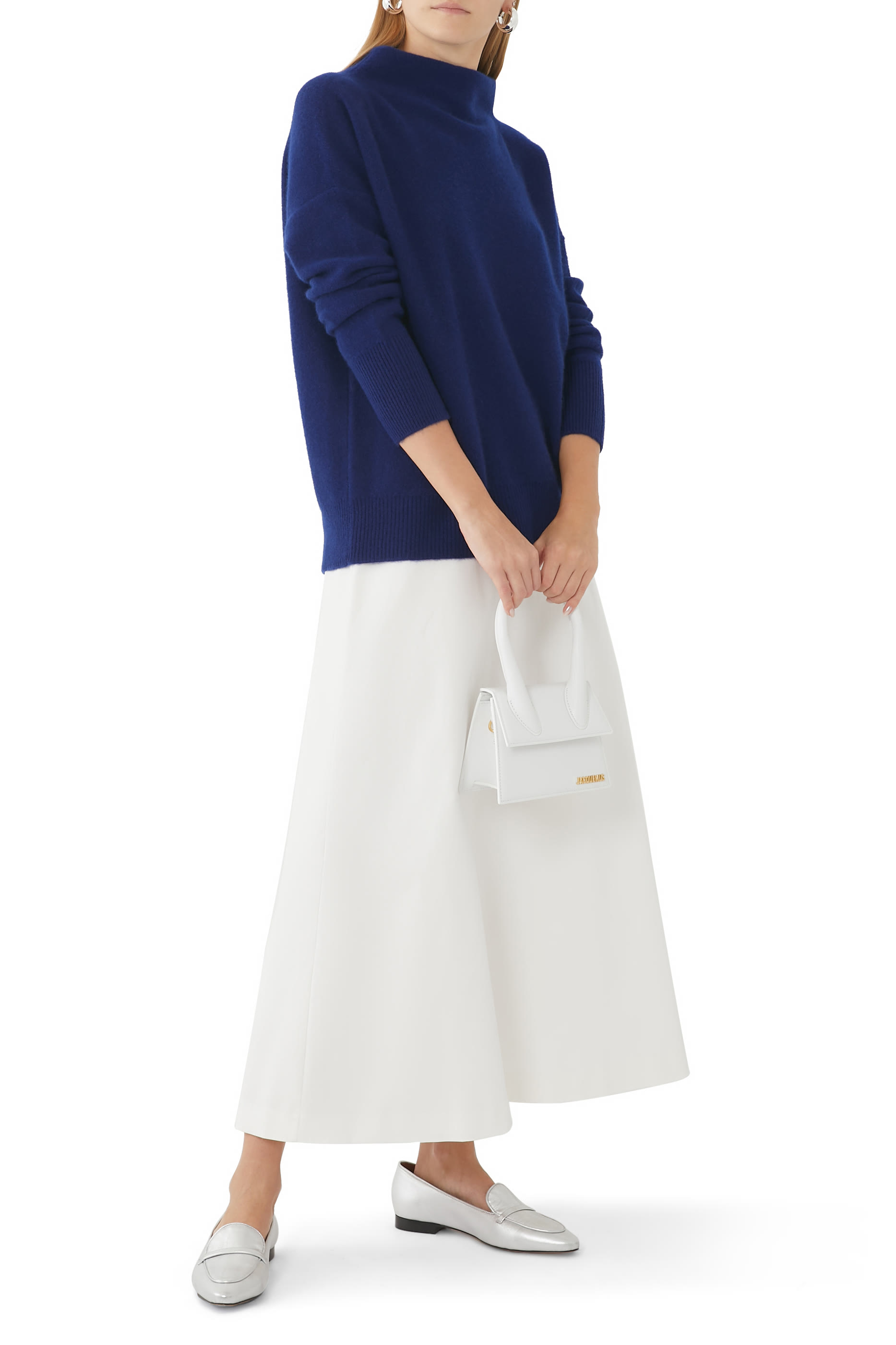 سترة بياقة عالية