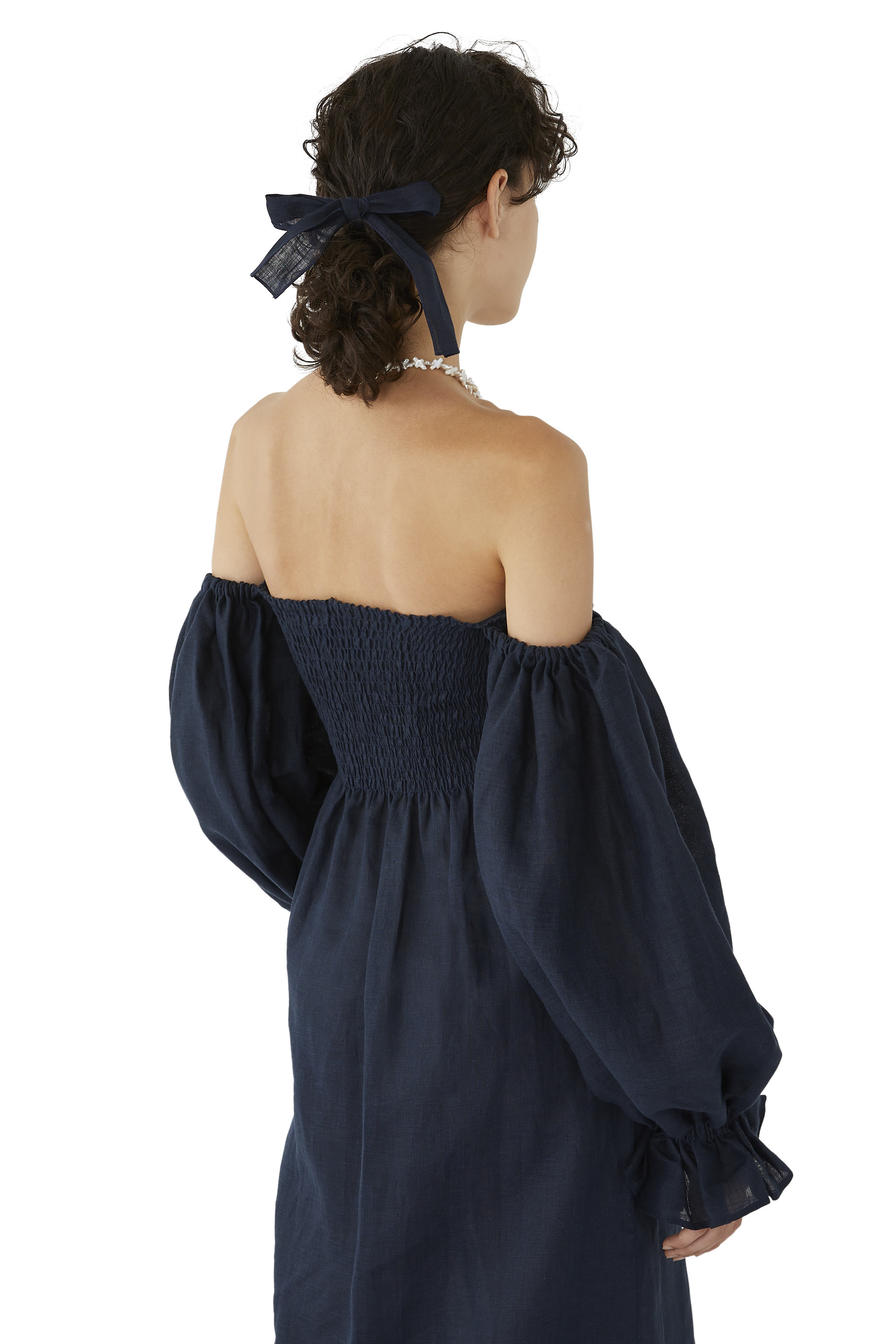 فستان أتلانتا كتان