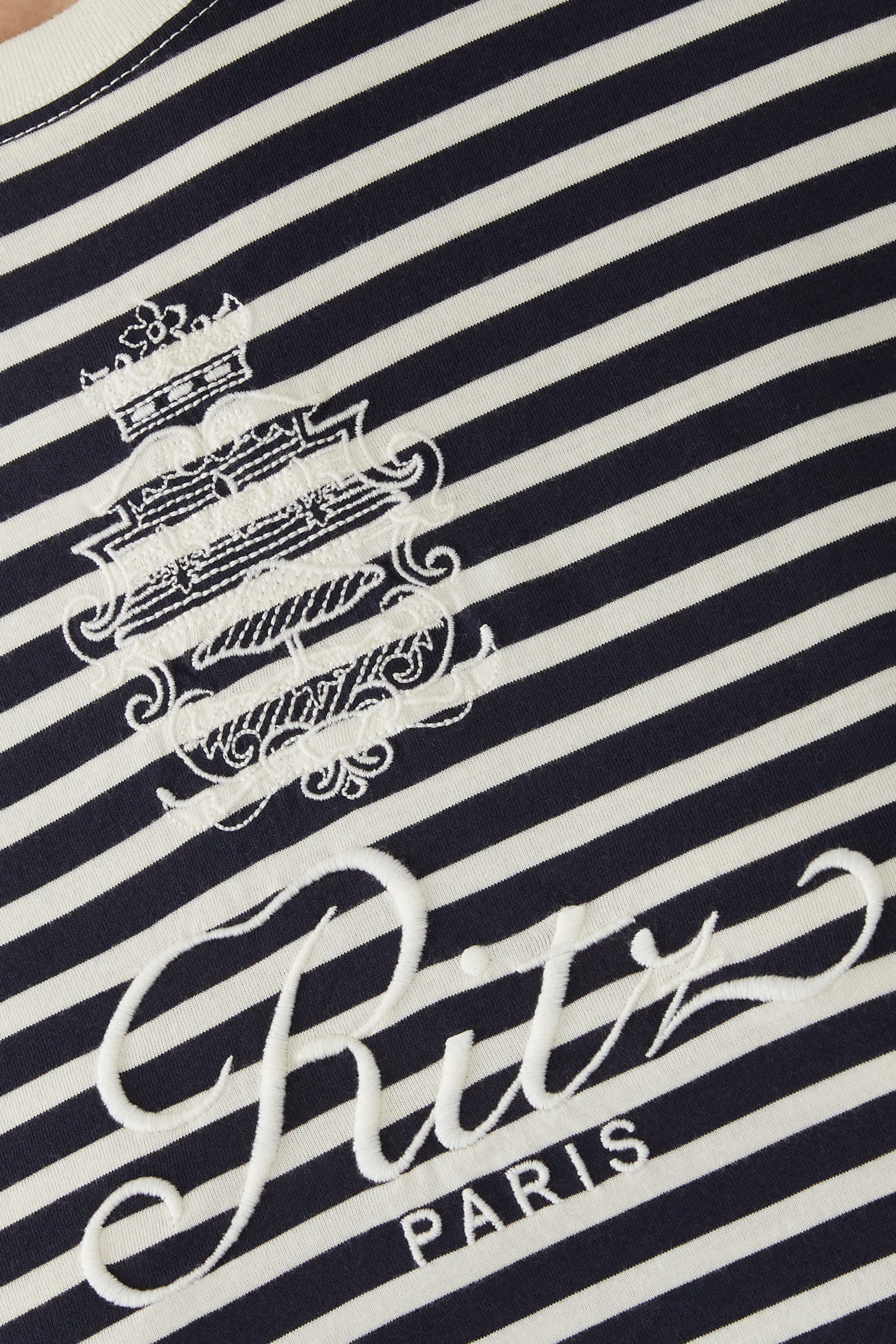 تيشيرت ريتز بنقشة مخططة