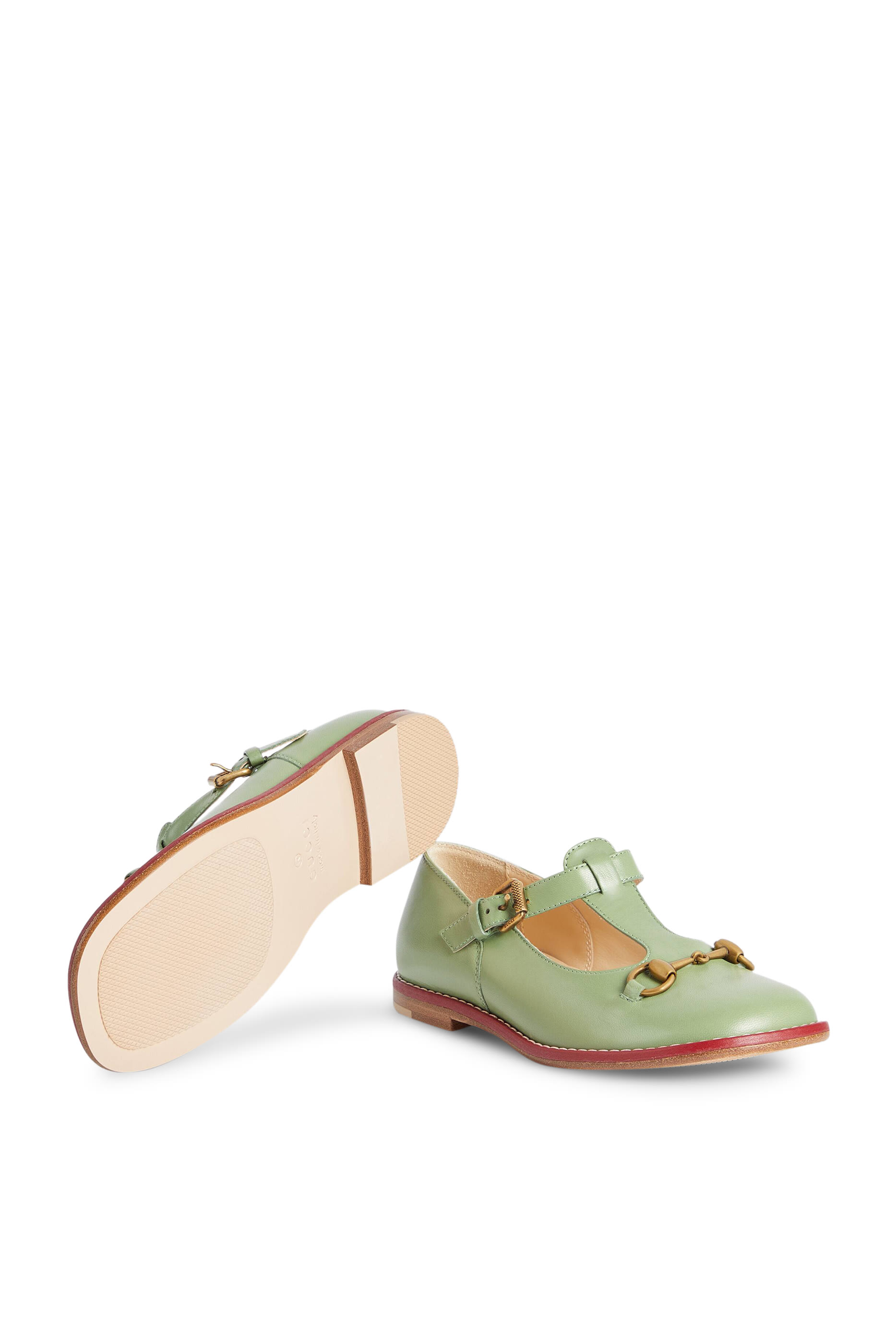 Kids Horsebit T-Bar Ballet Flats
